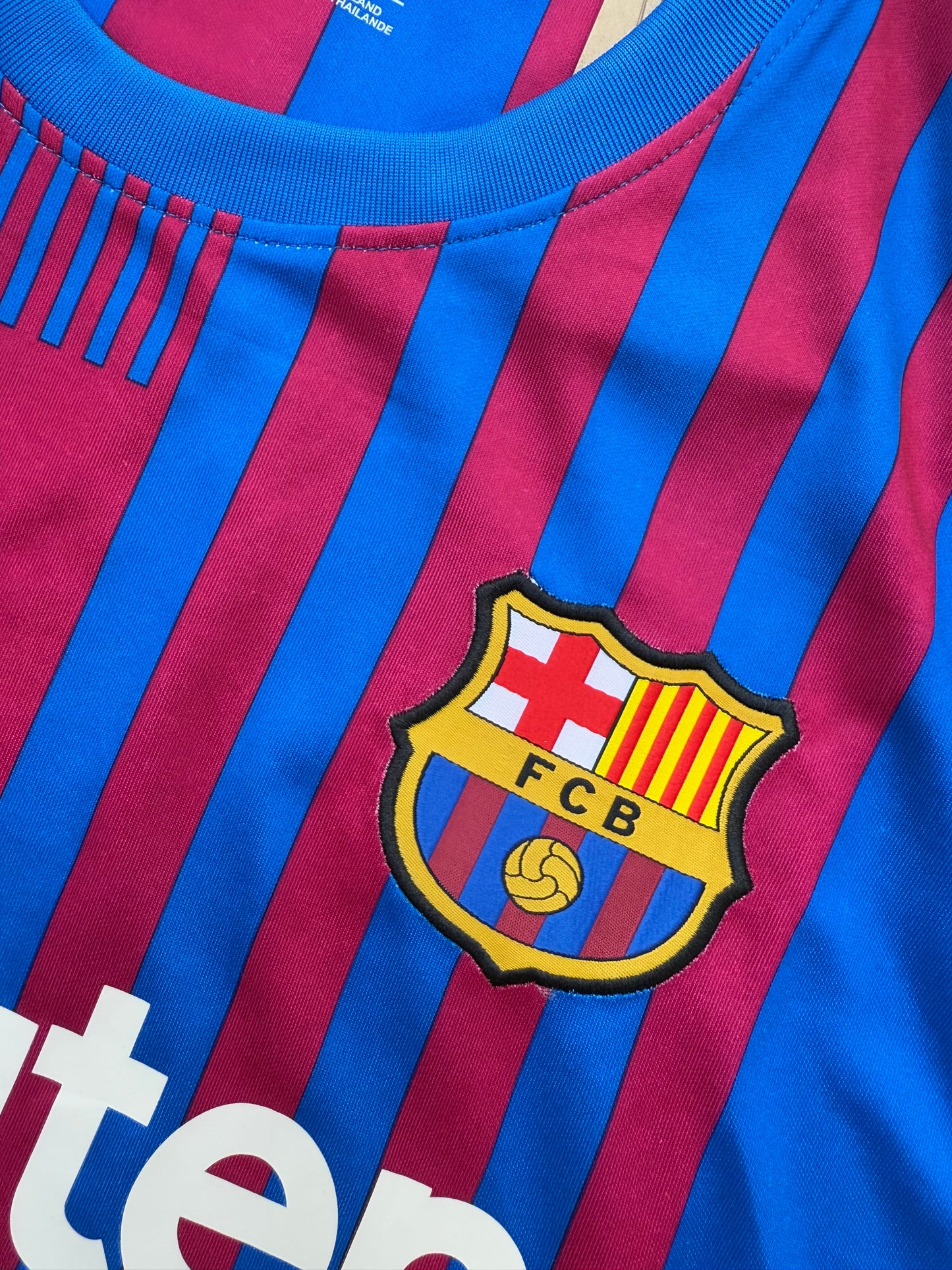 Barca 21/22 Home Jersey ( Fan Version )