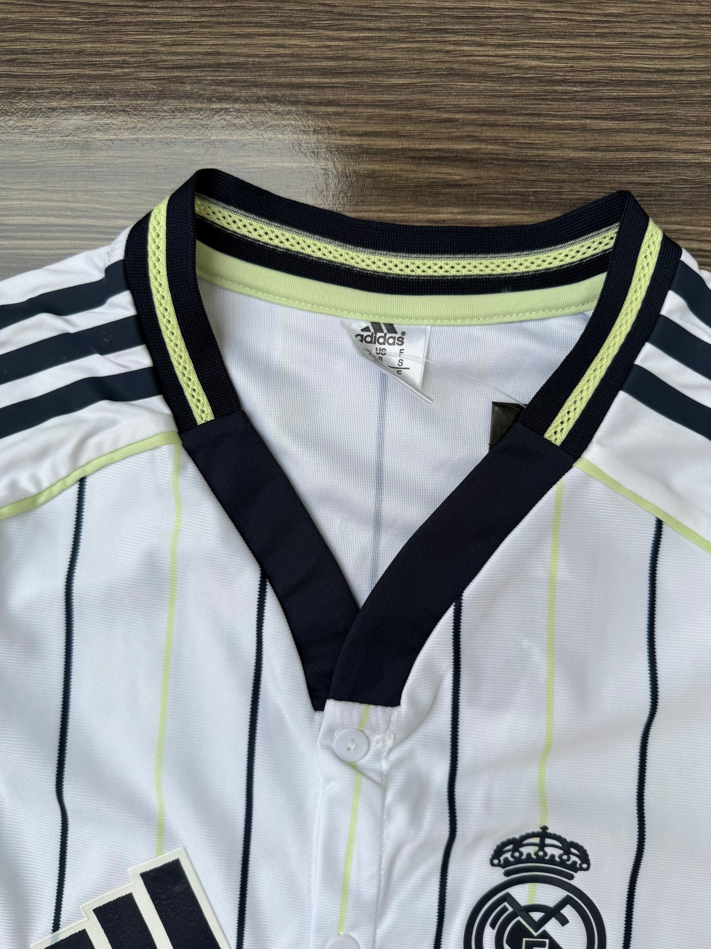Real Madrid Baseball Jersey