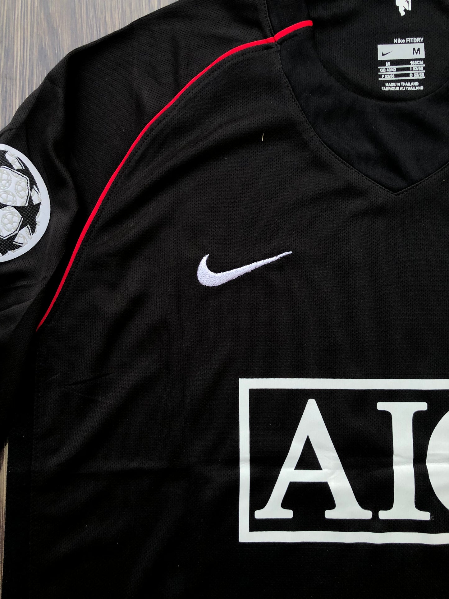 United 07/08 Away Jersey Full Sleeves