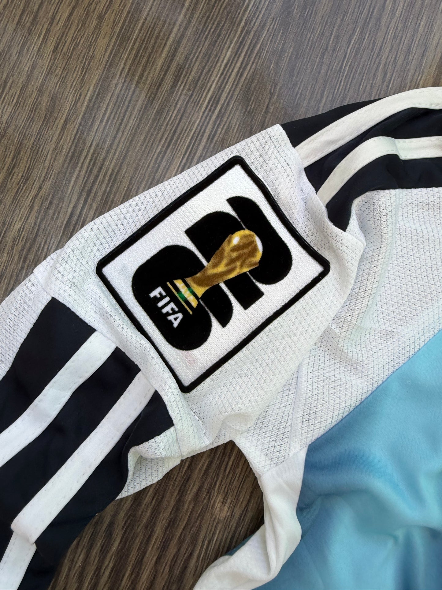 Argentina 26 WC Home Kit Full Sleeves ( TPU )