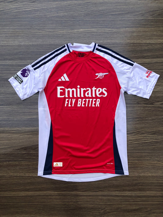 Arsenal 24/25 Home Kit Half Sleeves