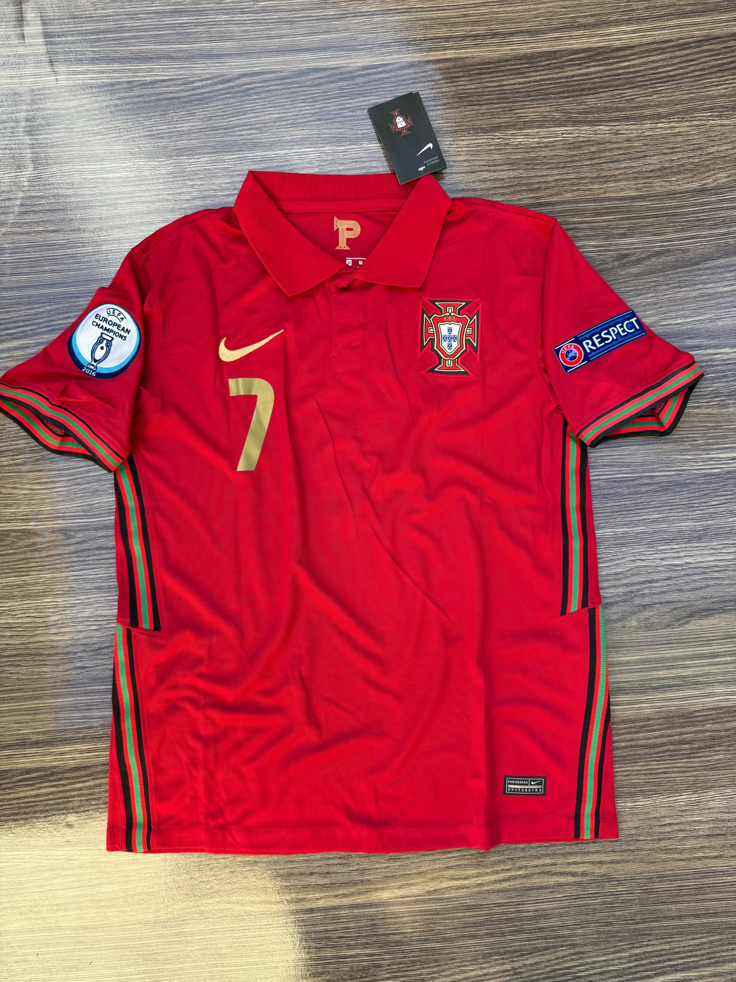 Portugal Euro 20 Home Jersey