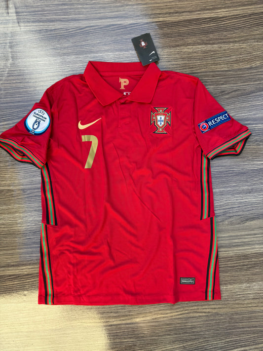 Portugal Euro 20 Home Jersey