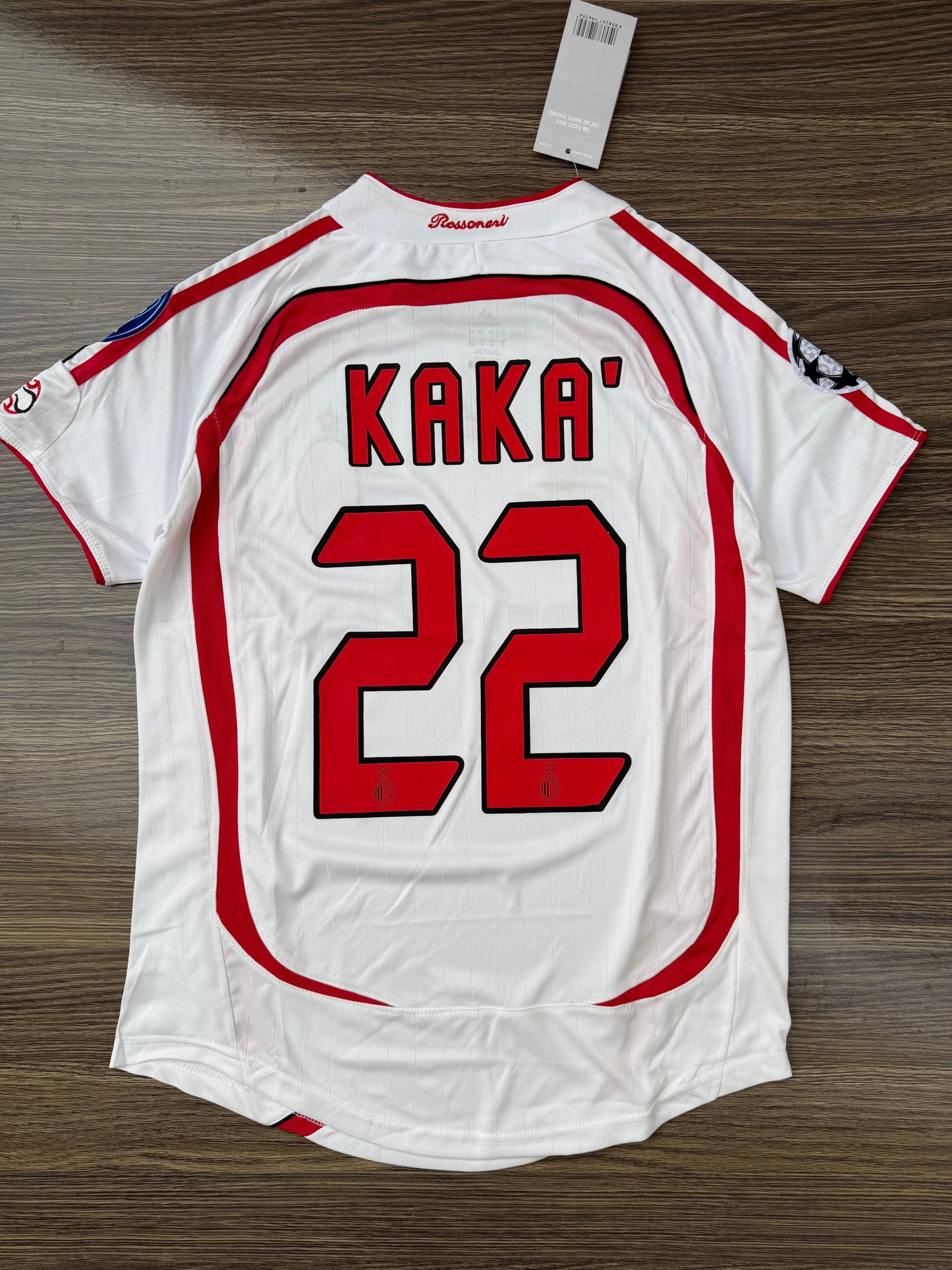 Ac Milan 06/07 Away Jersey Half