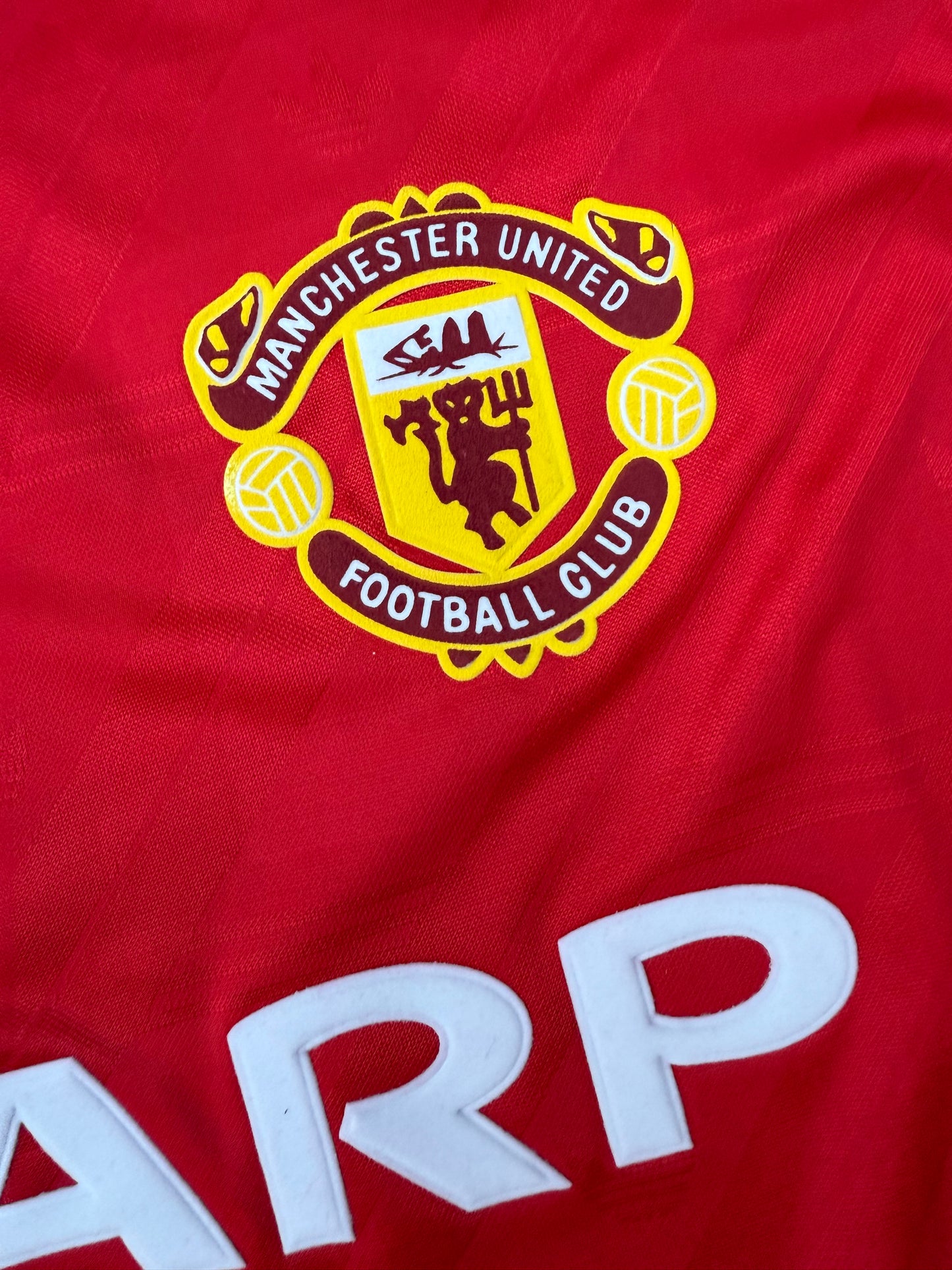 United 90/91 Home Jersey