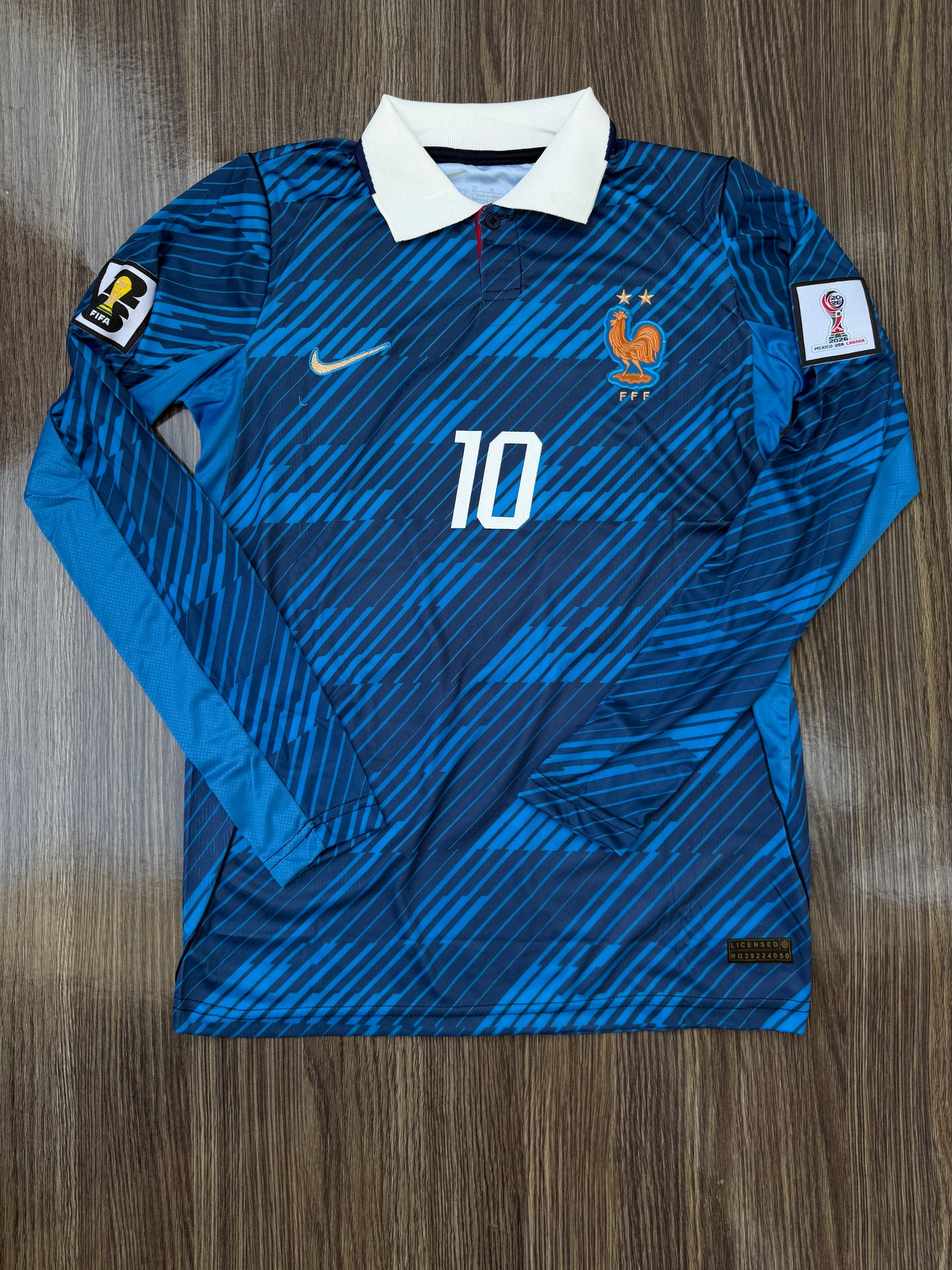France 26 WC Home Kit Full Sleeve