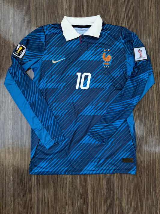 France 26 WC Home Kit Full Sleeve