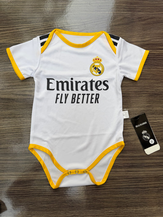 Real Madrid Baby Bodysuit Imported