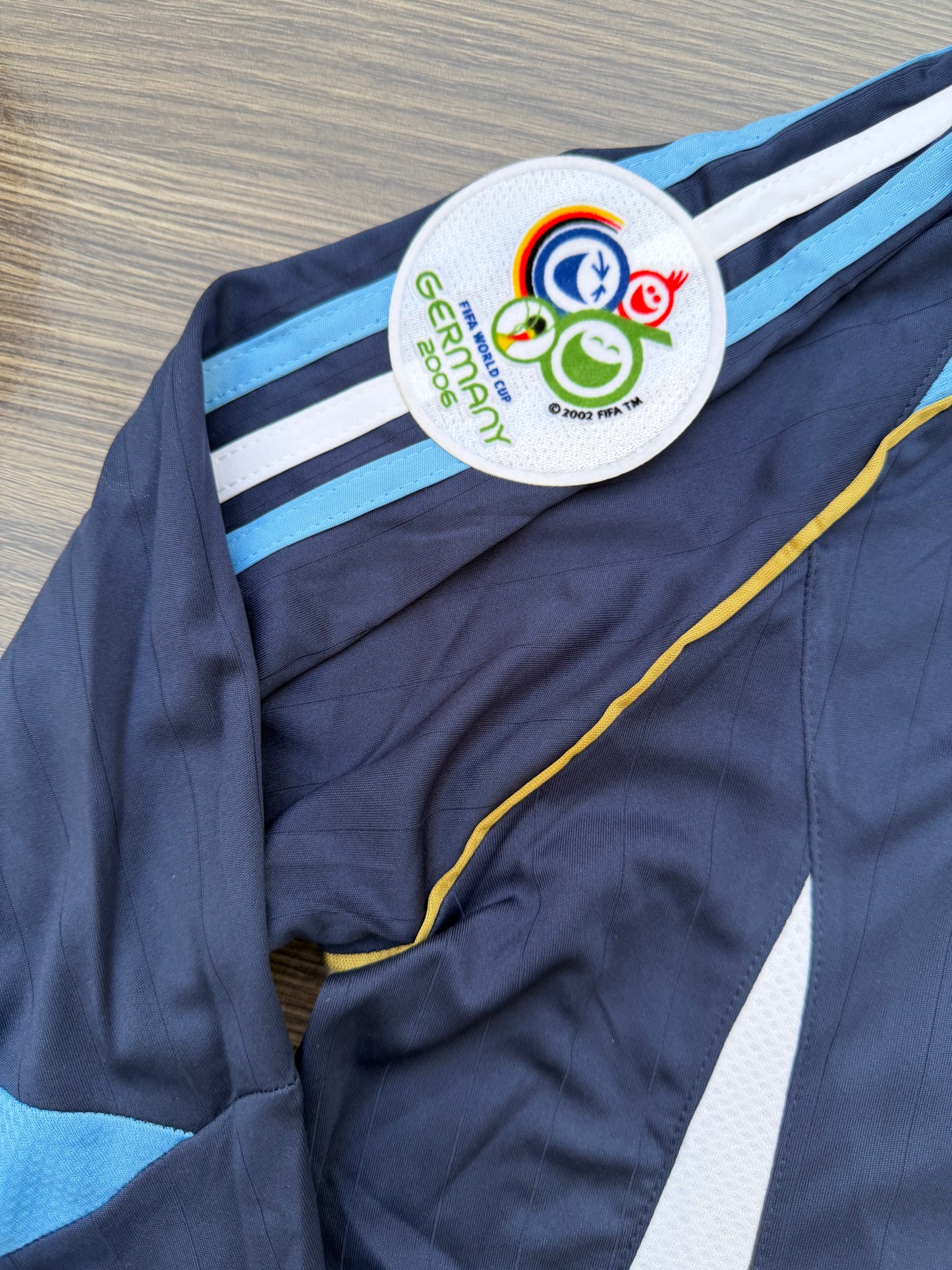 Argentina 2006 WC Away Jersey Full Sleeve