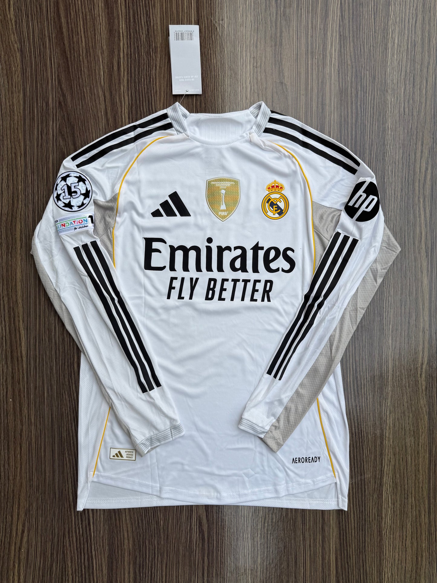 Real 25/26 Home Kit Full Sleeve