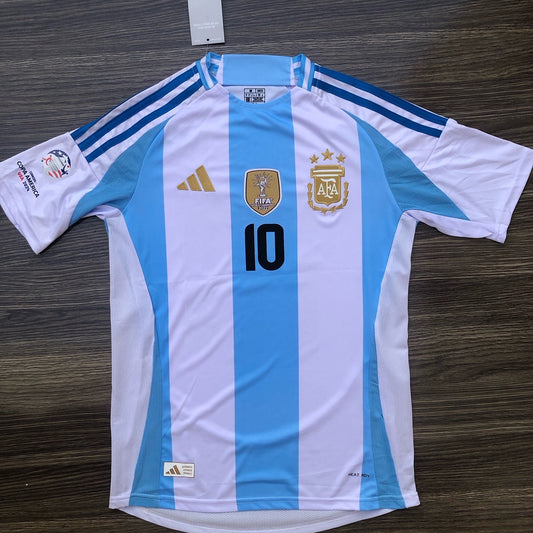 Argentina 24 Kit Messi Half sleeves