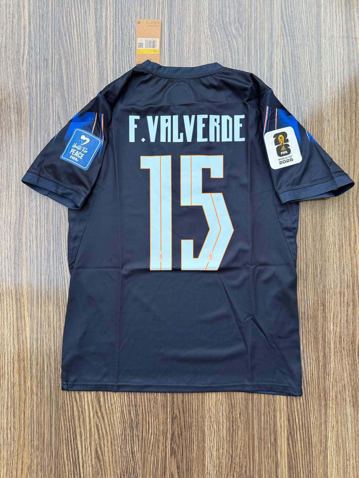 Uruguay 26 WC Away Jersey Fan Version