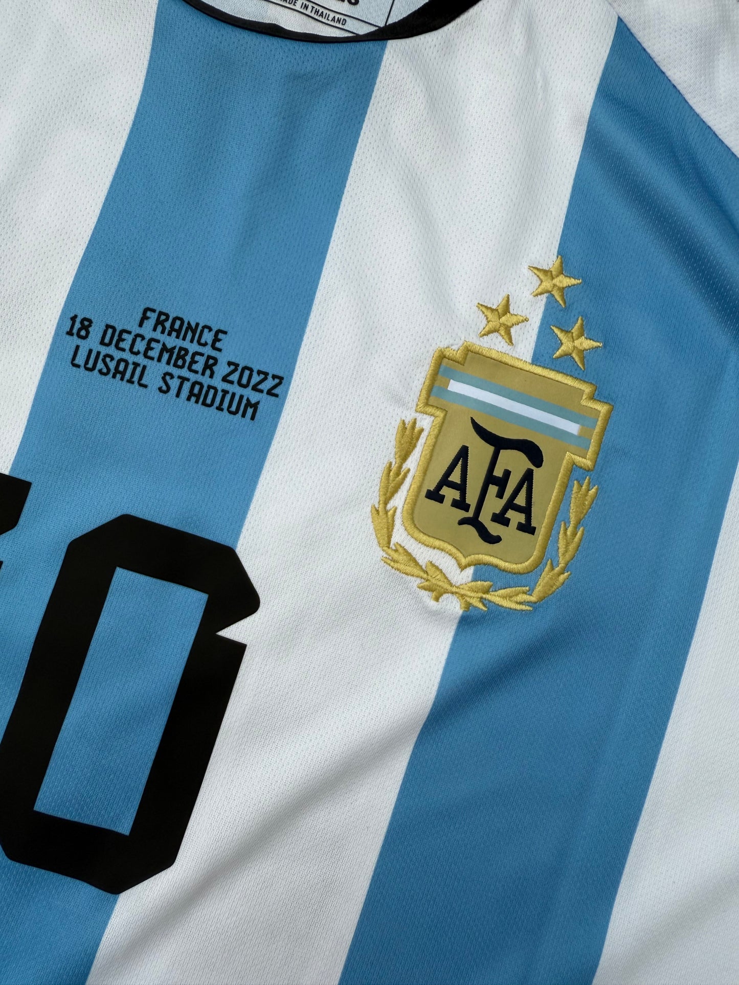 Argentina 22 WC Home Jersey