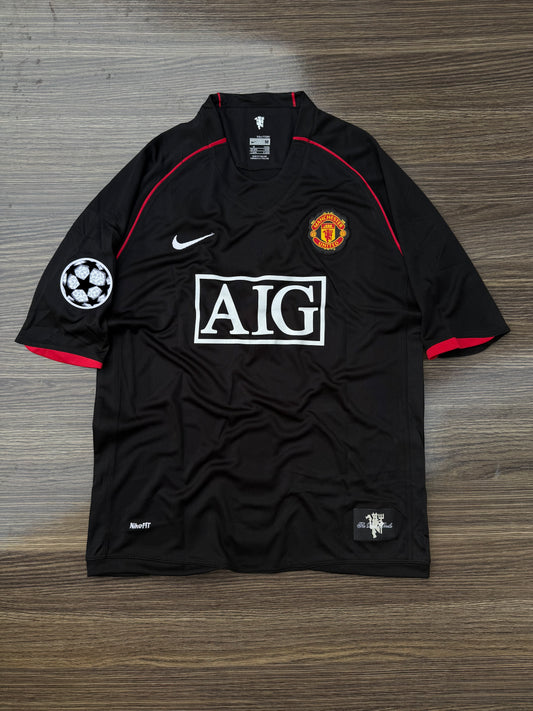 United 07/08 Away Jersey Half Sleeves