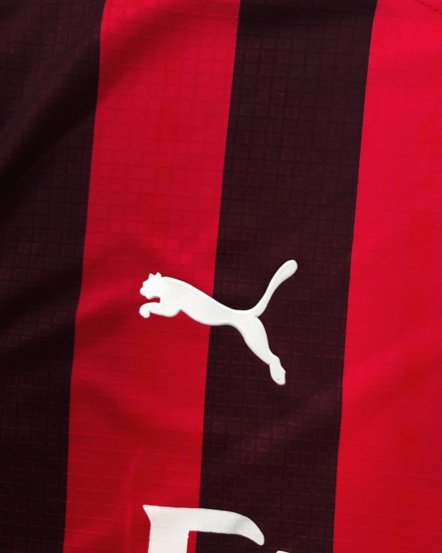 Ac milan 24/25 Home Kit Half Sleeves ( TPU Badges )