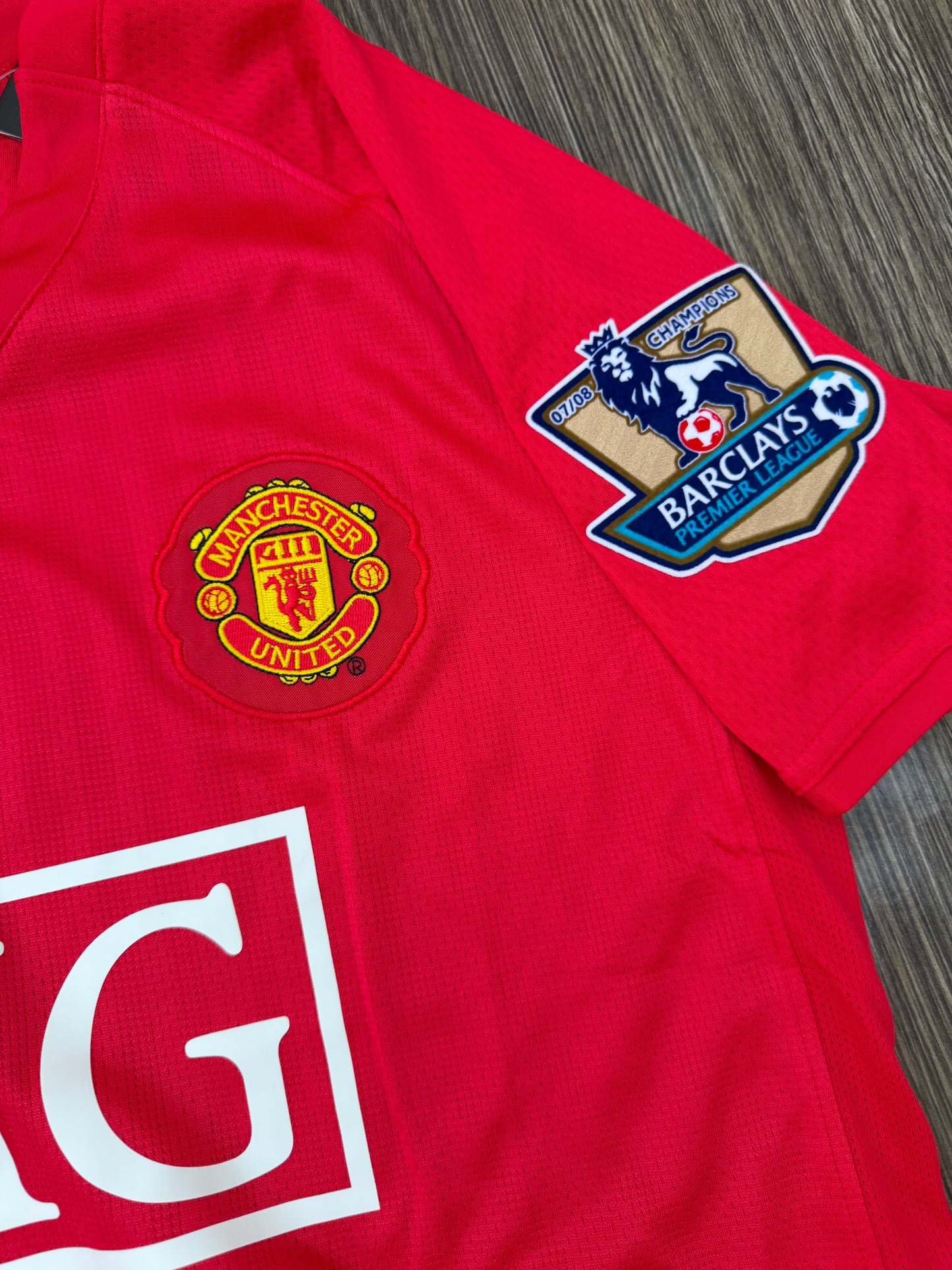 United 07/08 Home Jersey Imported