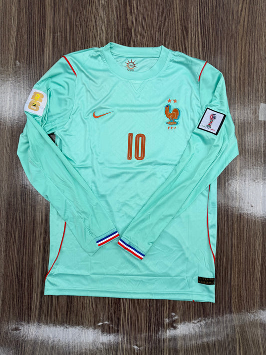 France 26 WC Away Jersey Full Sleeve