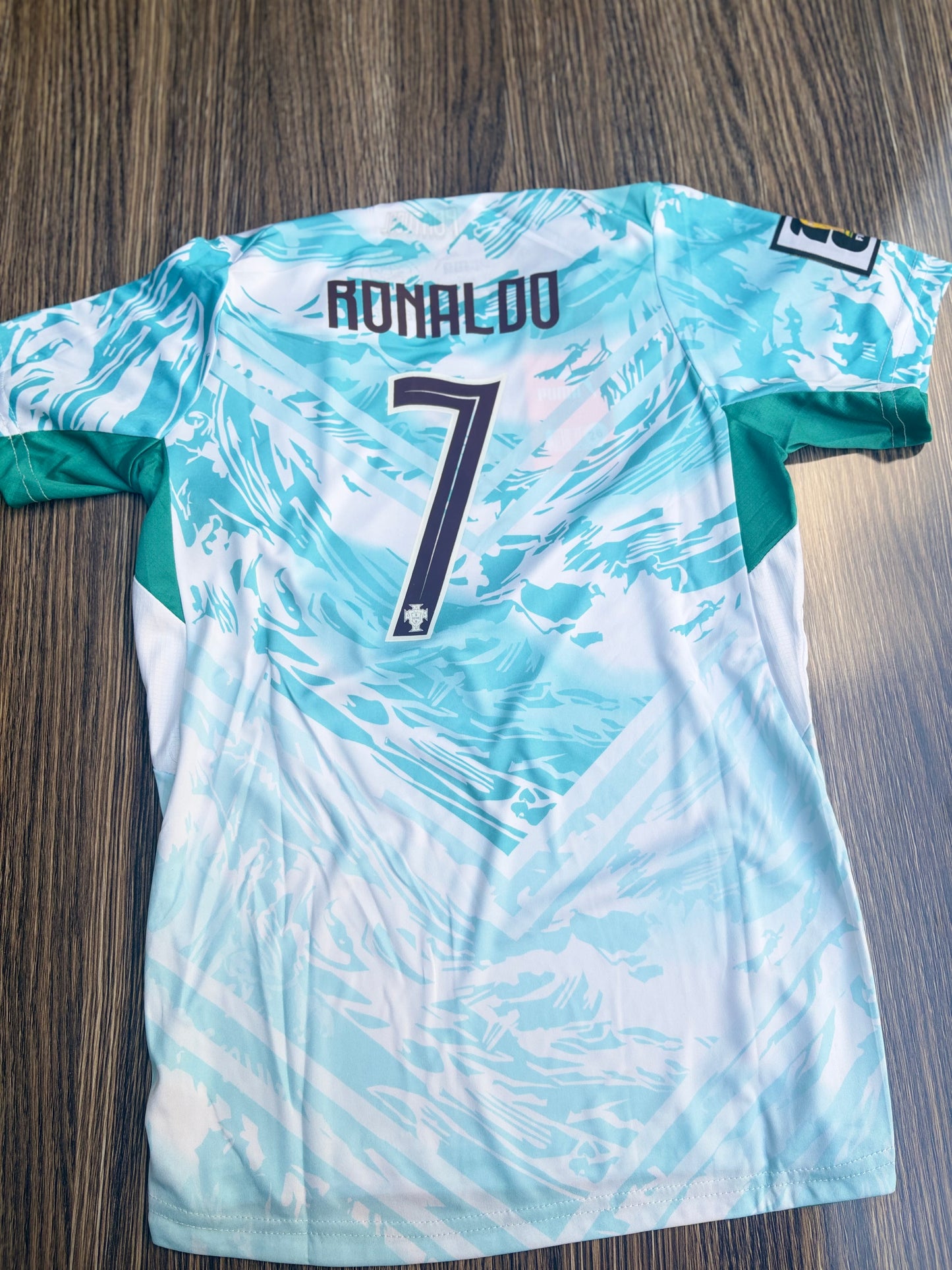 Portugal Away Kids Kit Embroidery