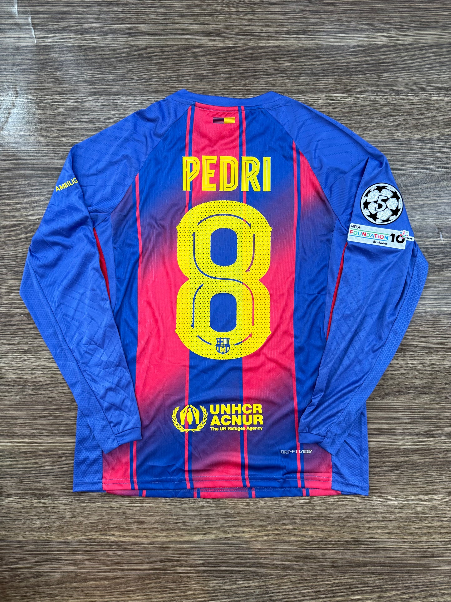 Barca x Play Home Kit Full Sleeve