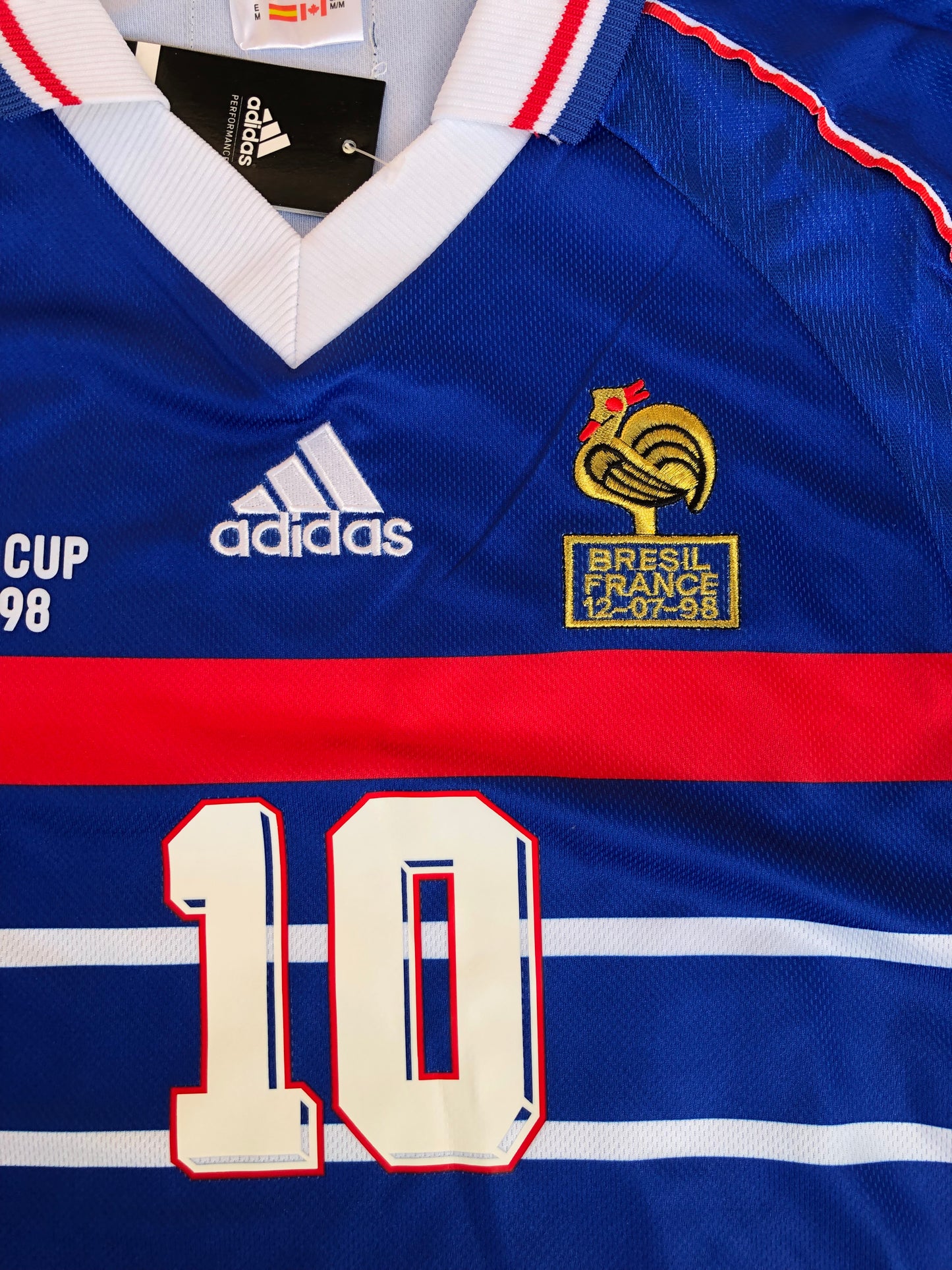 France 98 WC Home Jersey