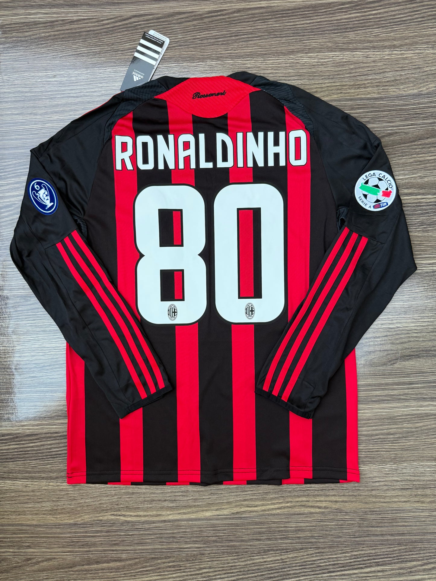 Ac Milan 8/9 Home Jersey Full Sleeve