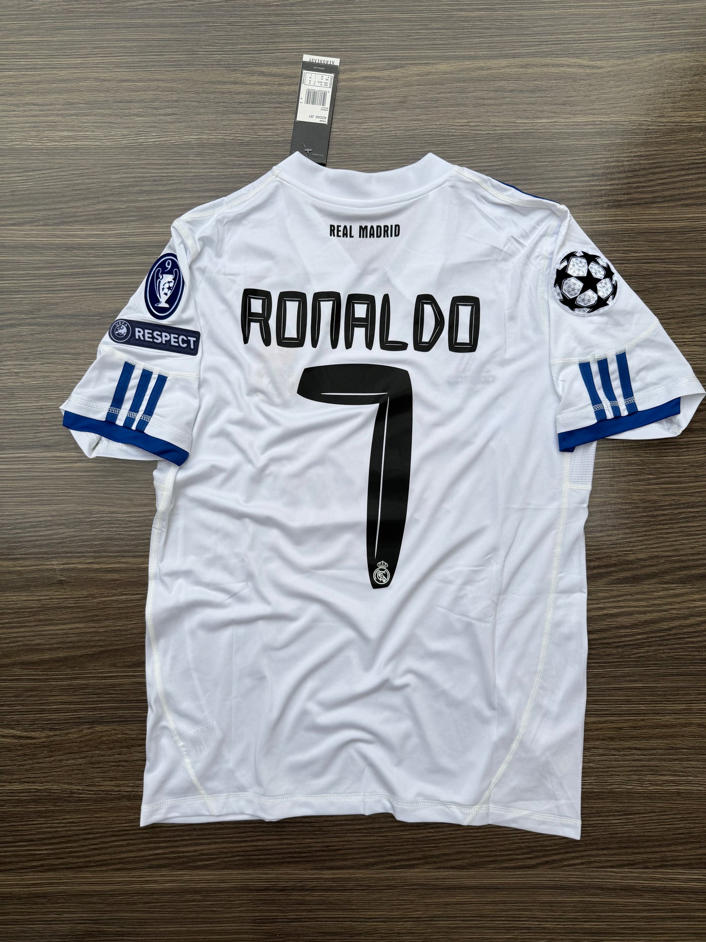 Real Madrid 10/11 Home Jersey