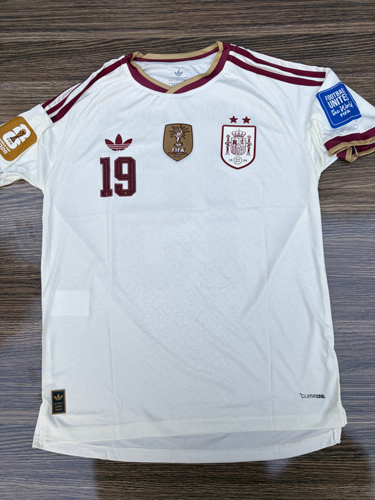 Spain 26 WC Away Kit Champions Edition ( TPU )
