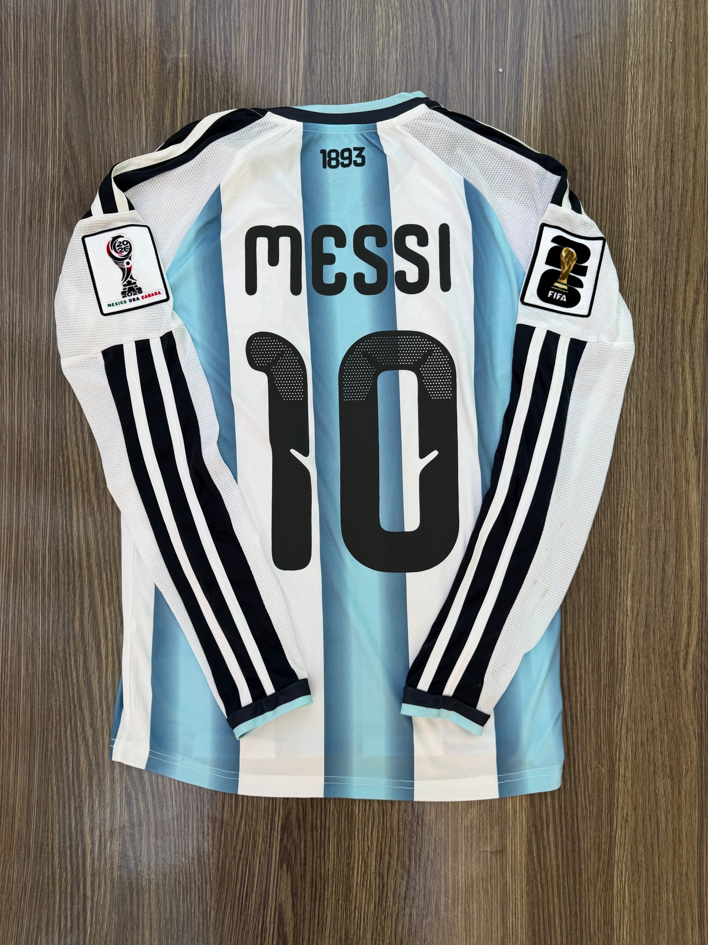 Argentina 26 WC Home Kit Full Sleeves ( TPU )