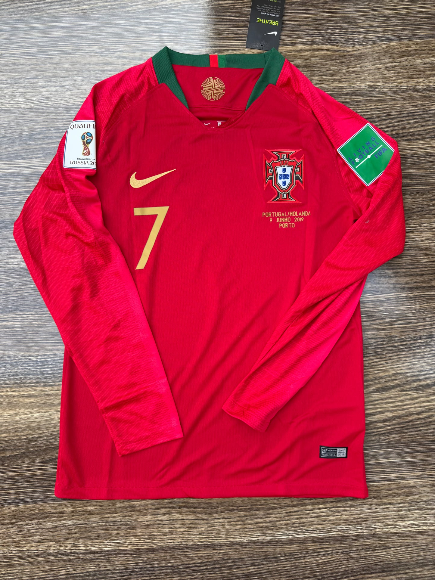 Portugal 2018 WC Home Jersey