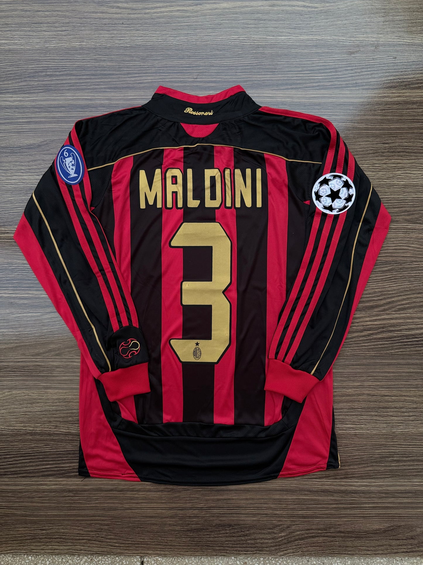 Ac Milan 06/07 Home Jersey Full Sleeve