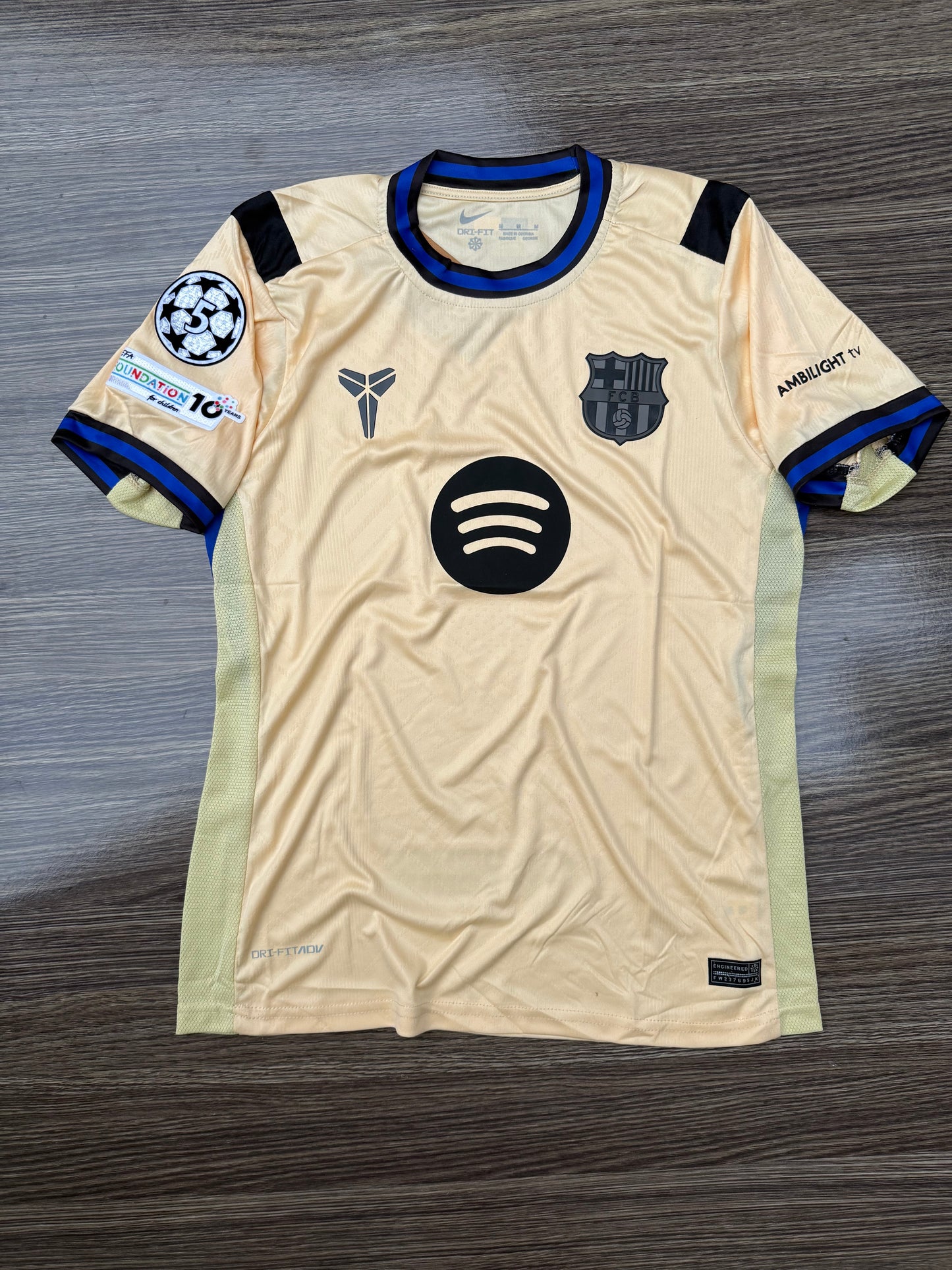 Barca 25/26 Away Kit Half Sleeve
