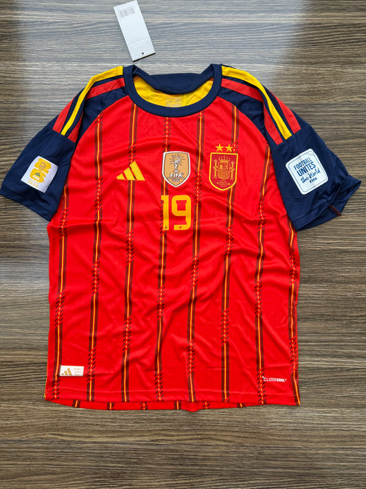 Spain 26 WC Home Kit Half Sleeve