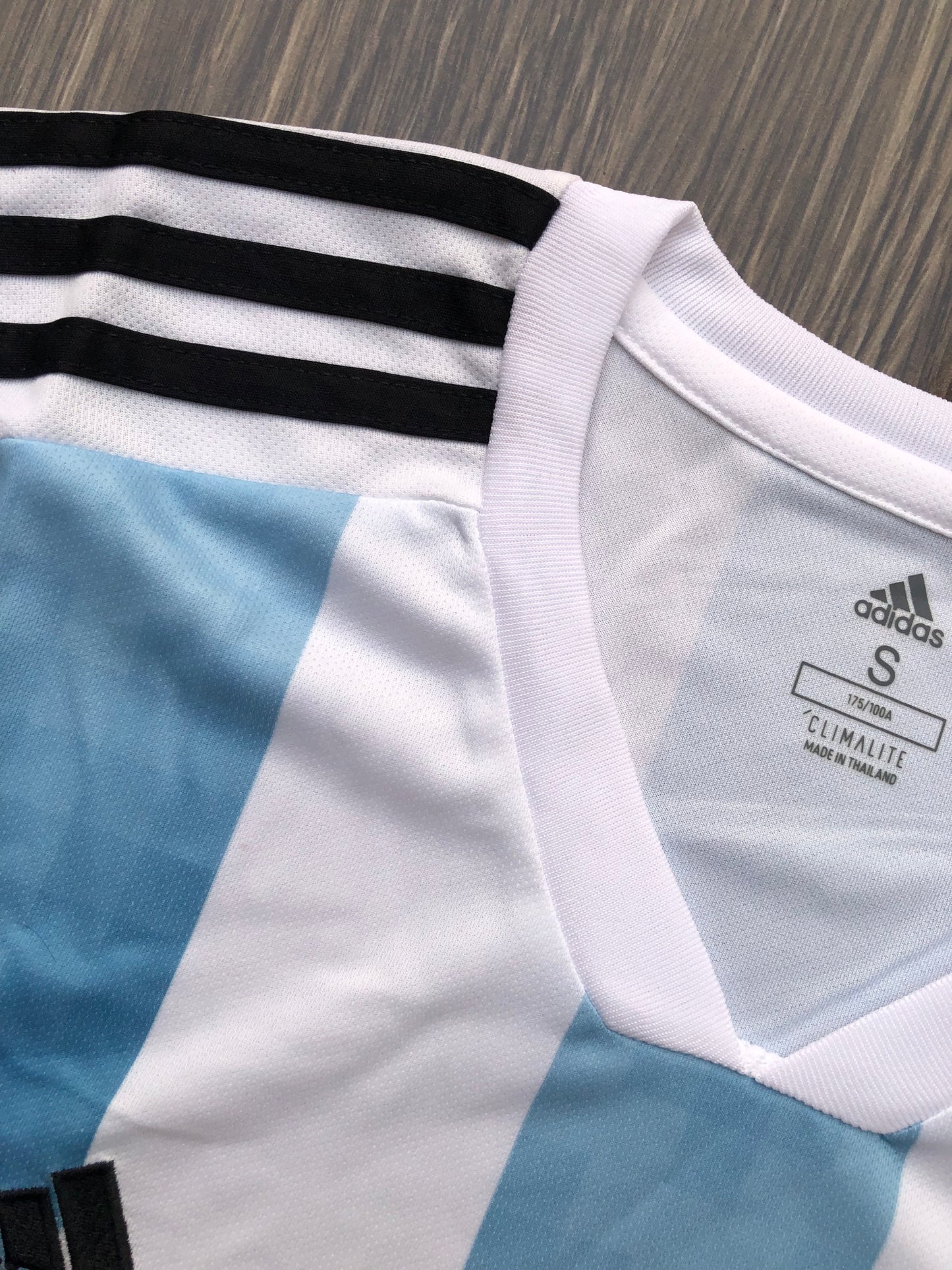 Argentina 18 Home Jersey Fan Version Full sleeves