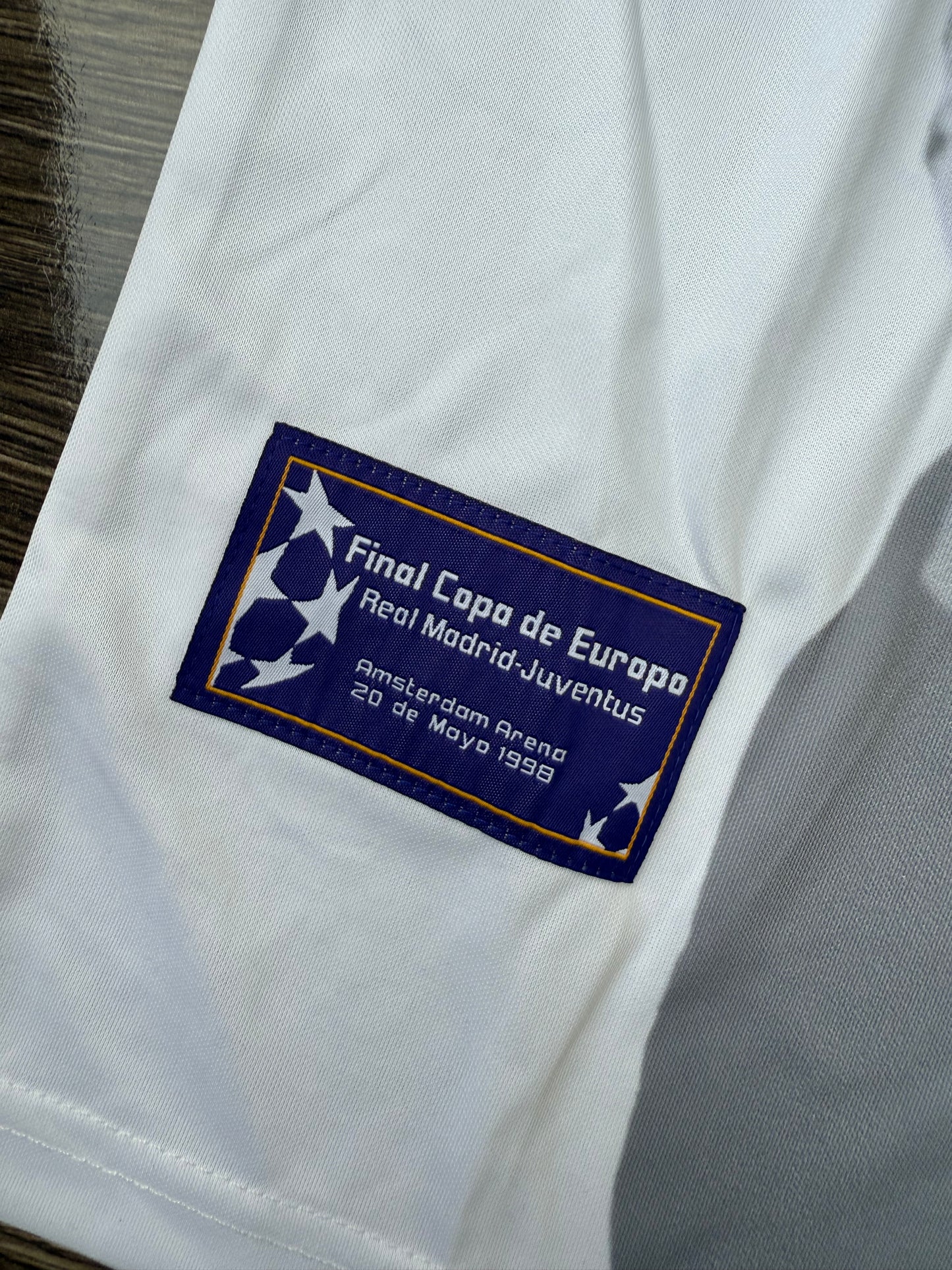 Real 97/98 Copa Europa Jersey