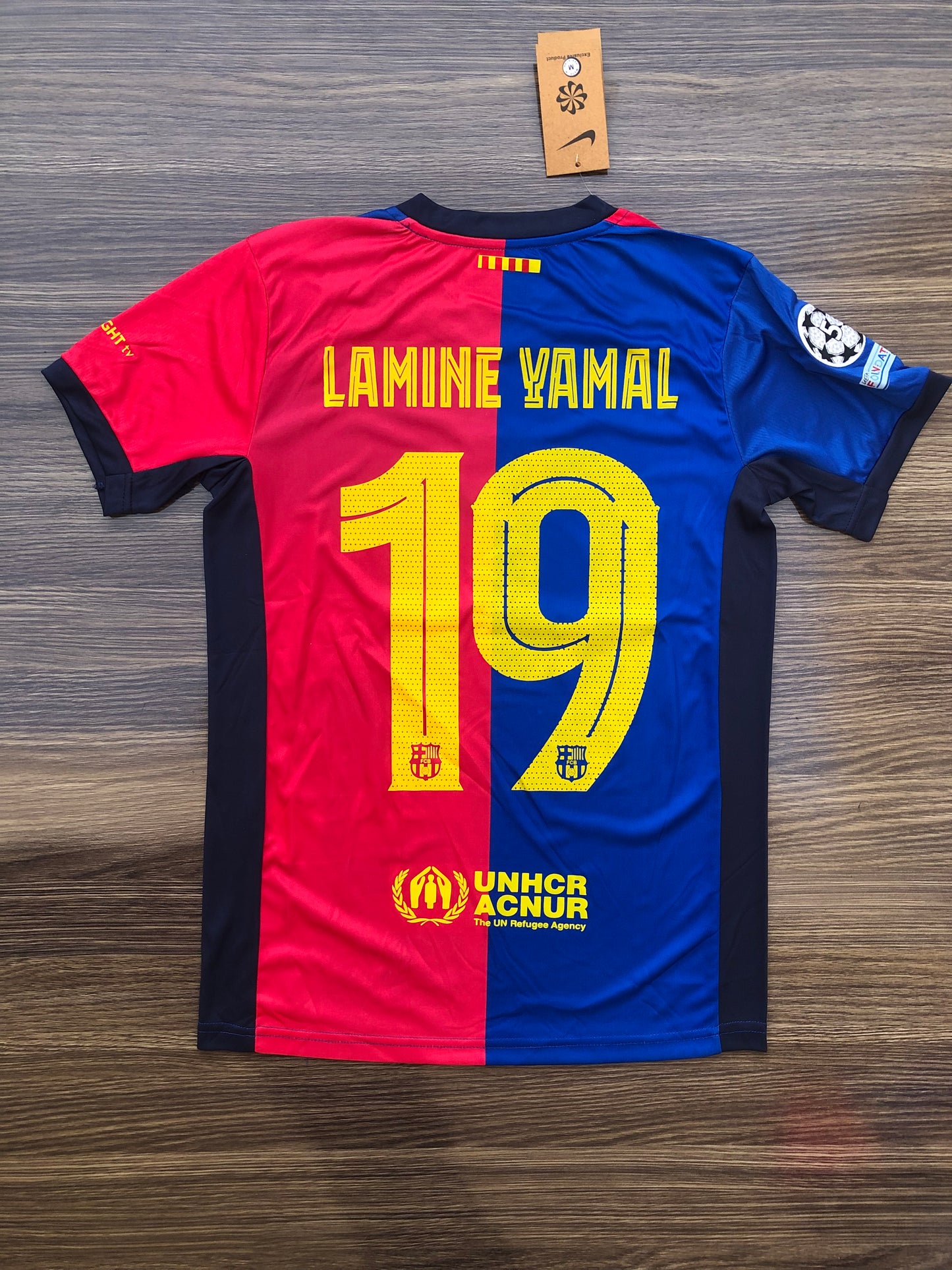 Barca 24/25 Home Kit Half sleeves