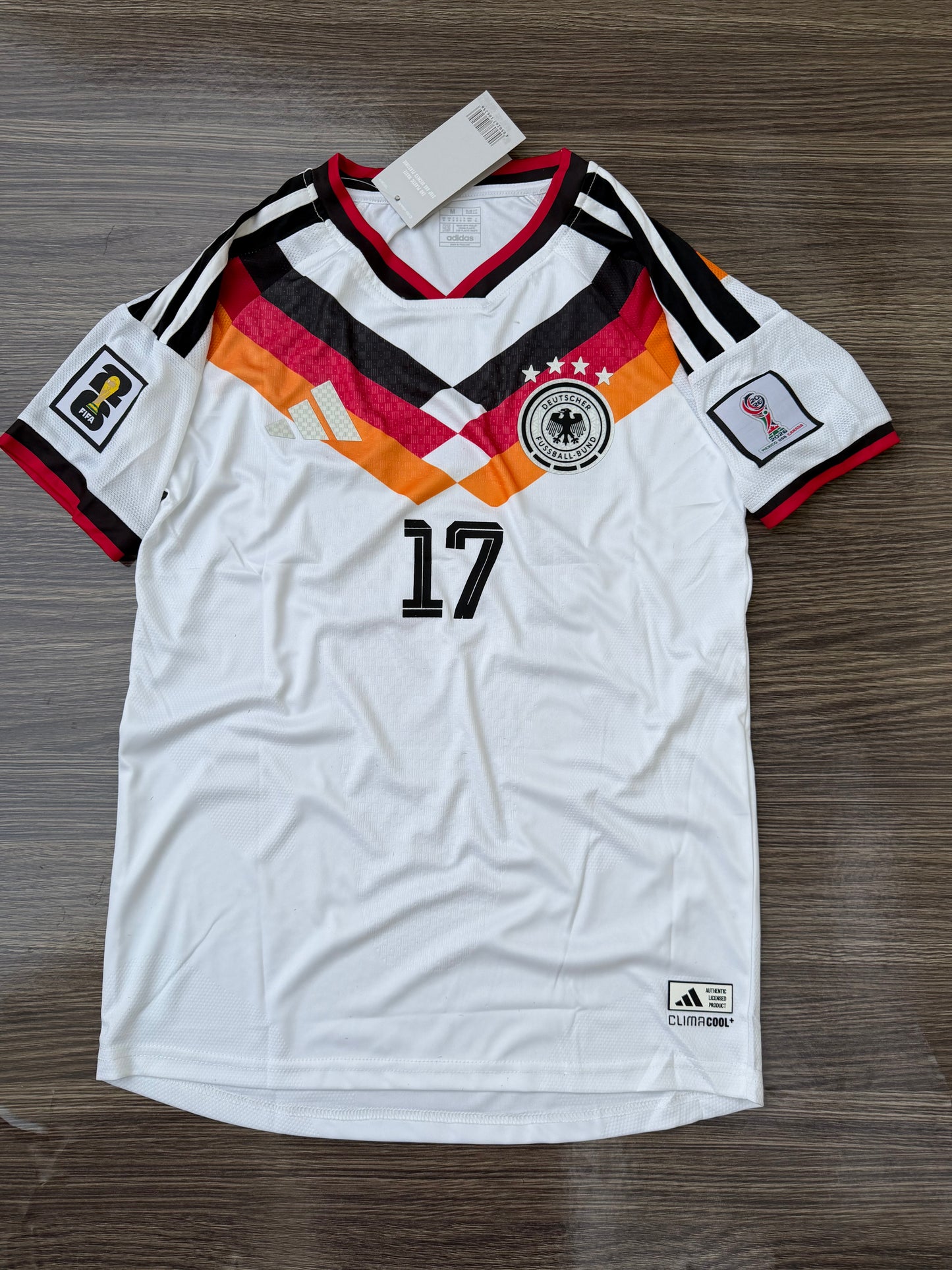 Germany 26 WC Home Kit ( TPU )