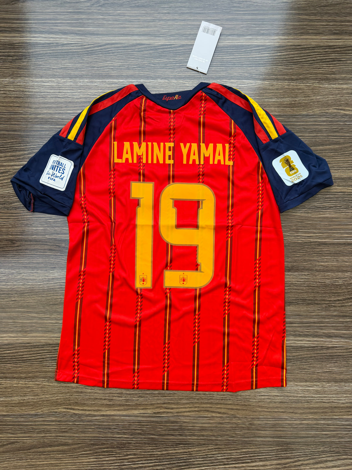 Spain 26 WC Home Kit Half Sleeve