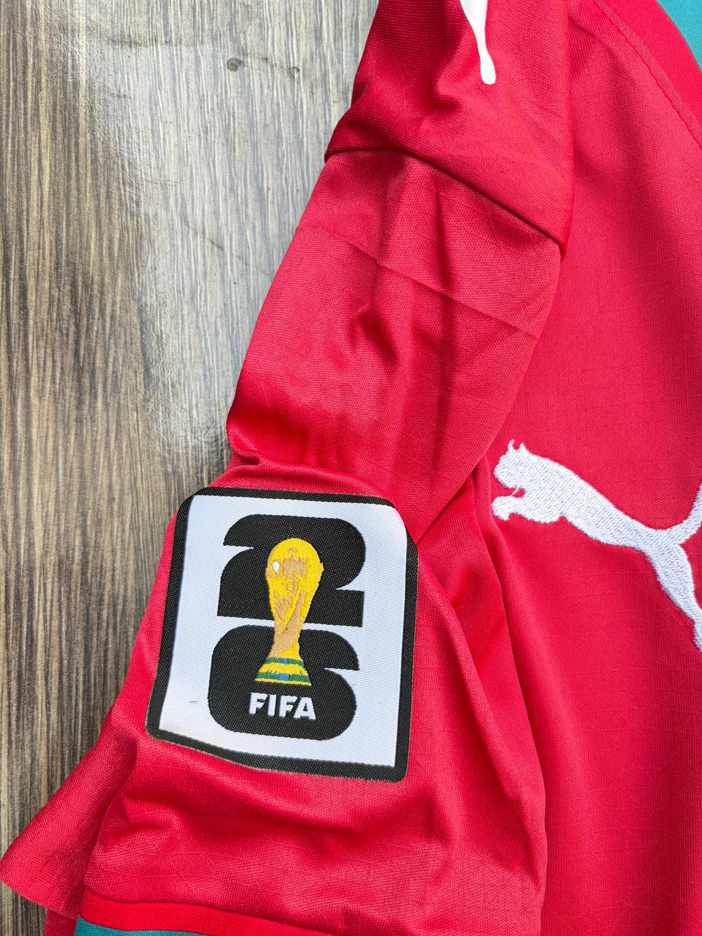 Portugal 26 WC Home Kit Half Sleeve