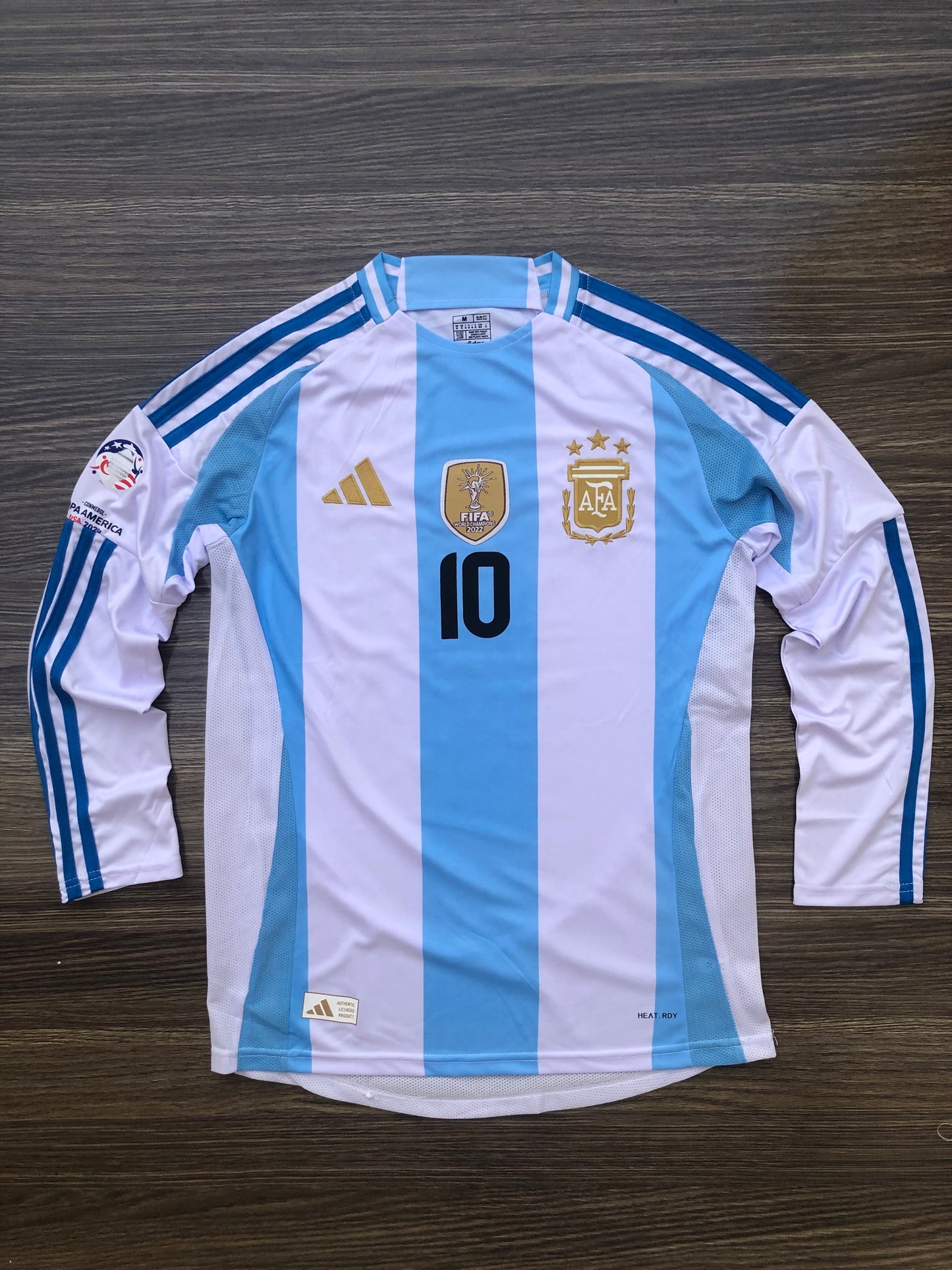 Argentina 24 kit Full sleeves Messi