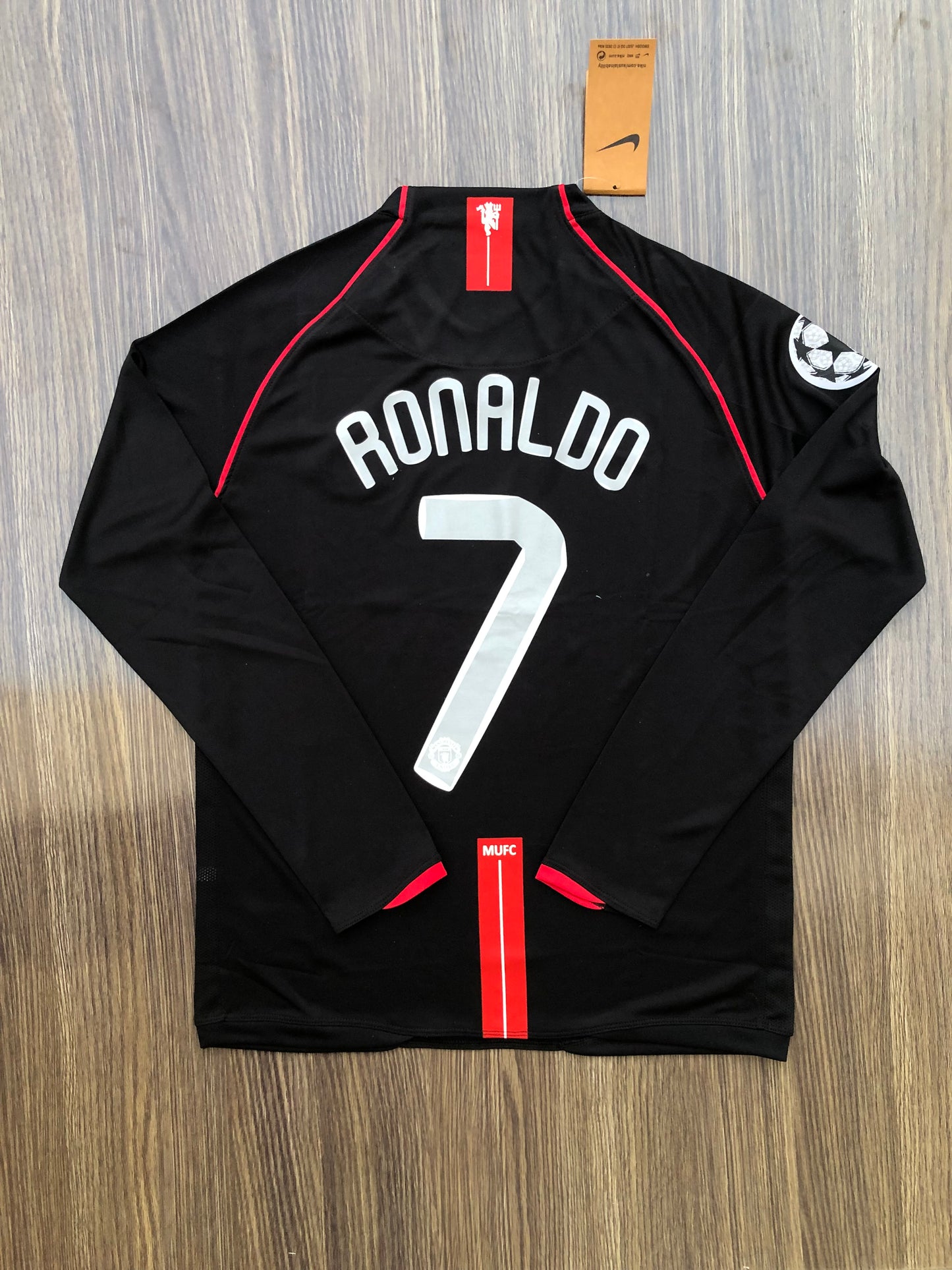 United 07/08 Away Jersey Full Sleeves