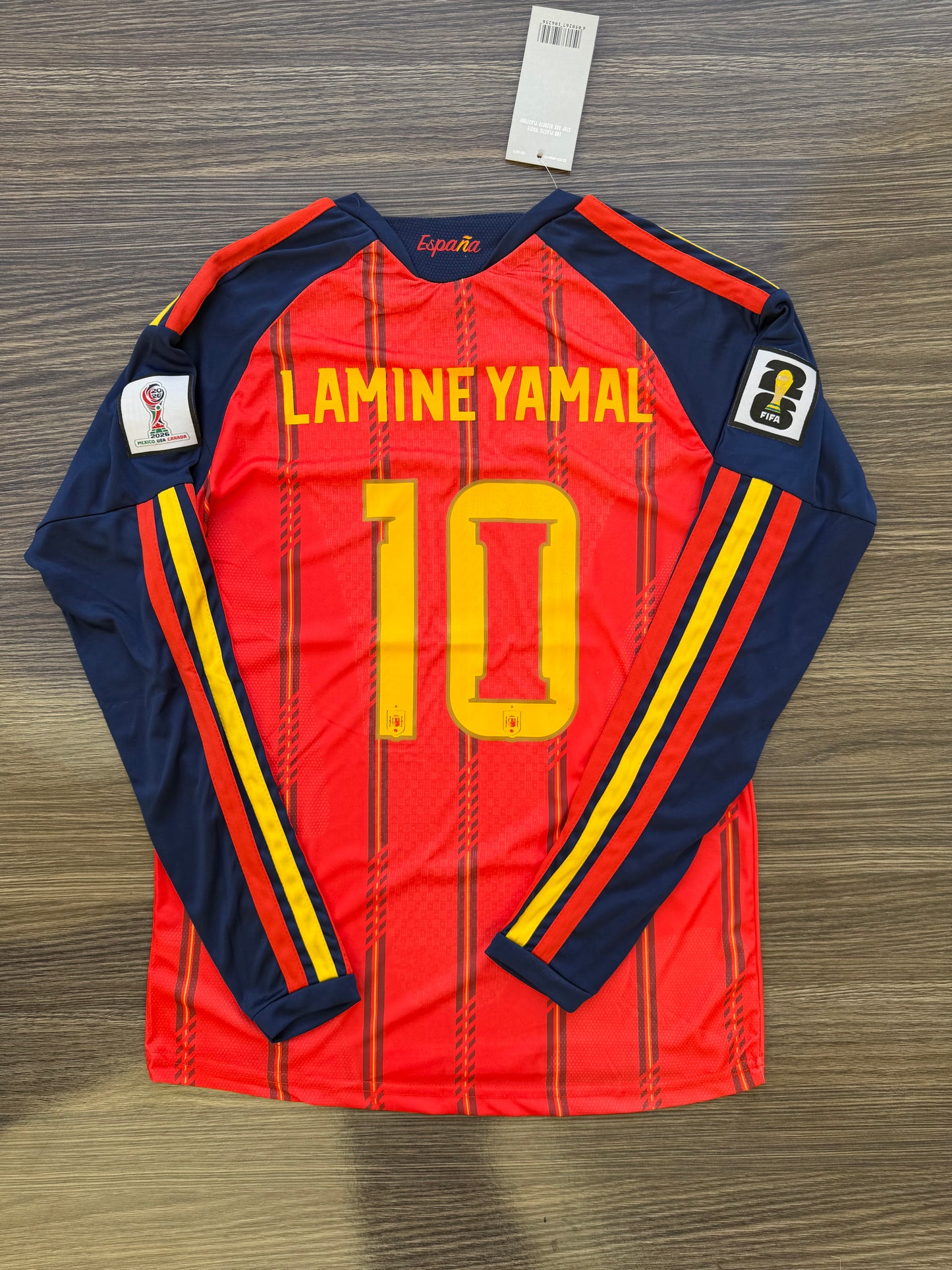 Spain 26 WC Home Kit Full Sleeve