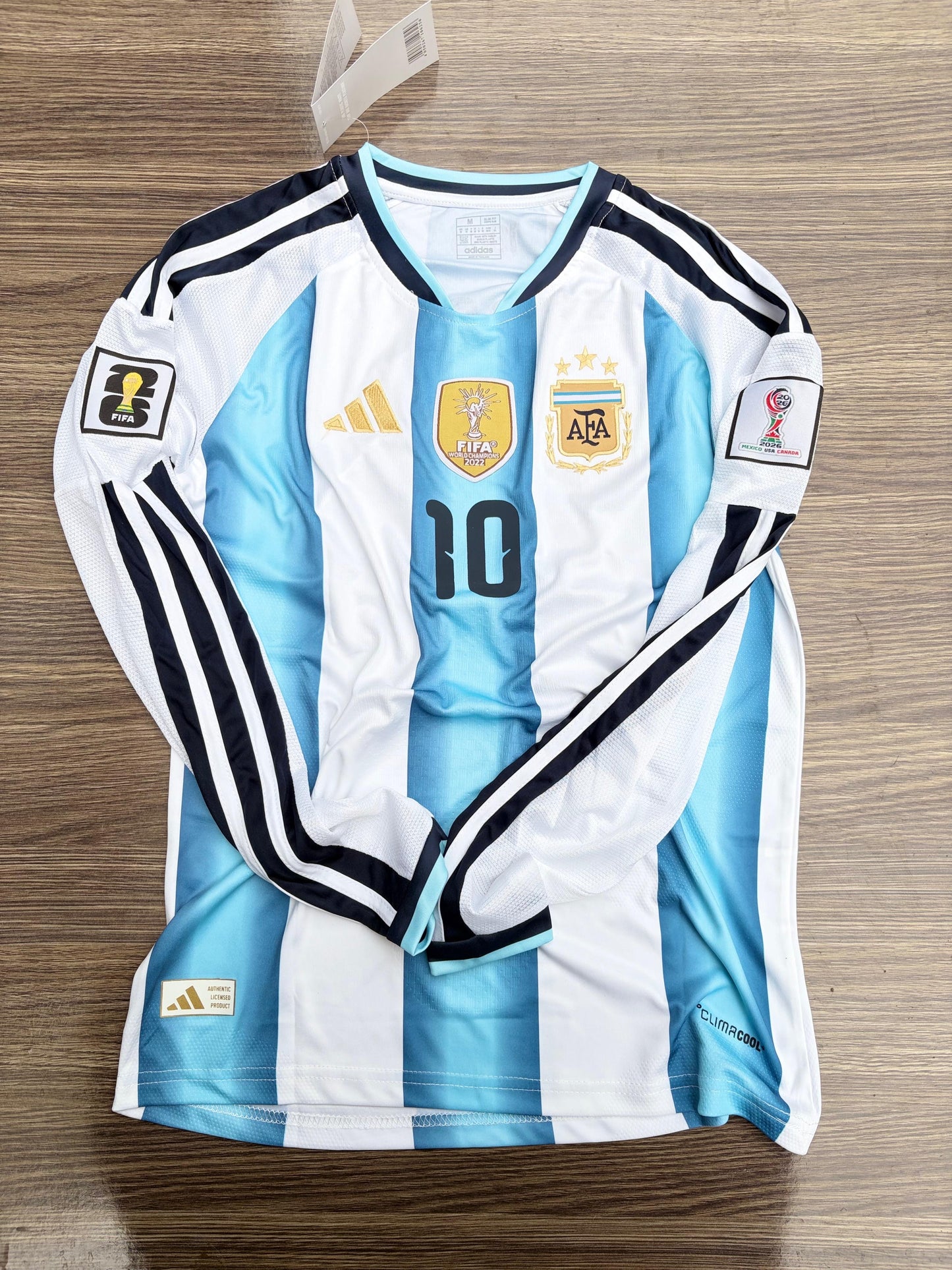 Argentina 26 WC Home Kit Full Sleeve