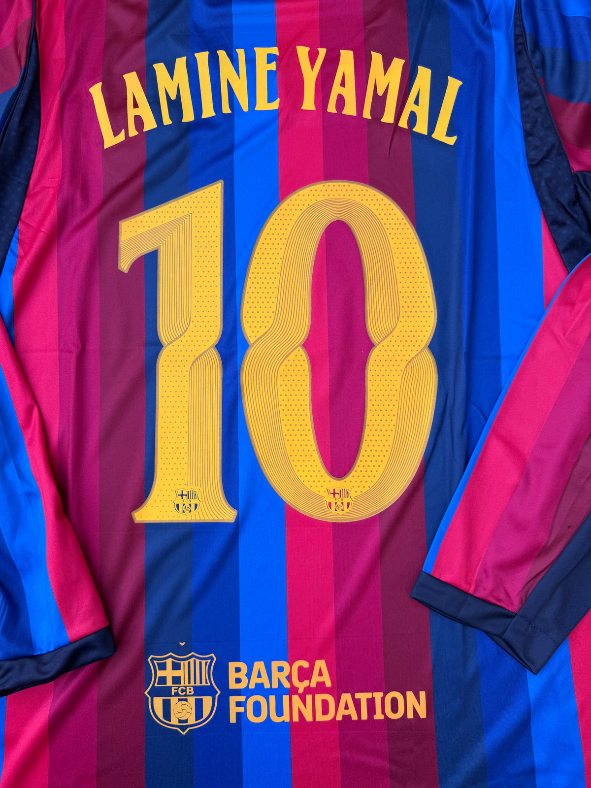 Barca 26/27 Home Kit ( TPU ) Full Sleeves