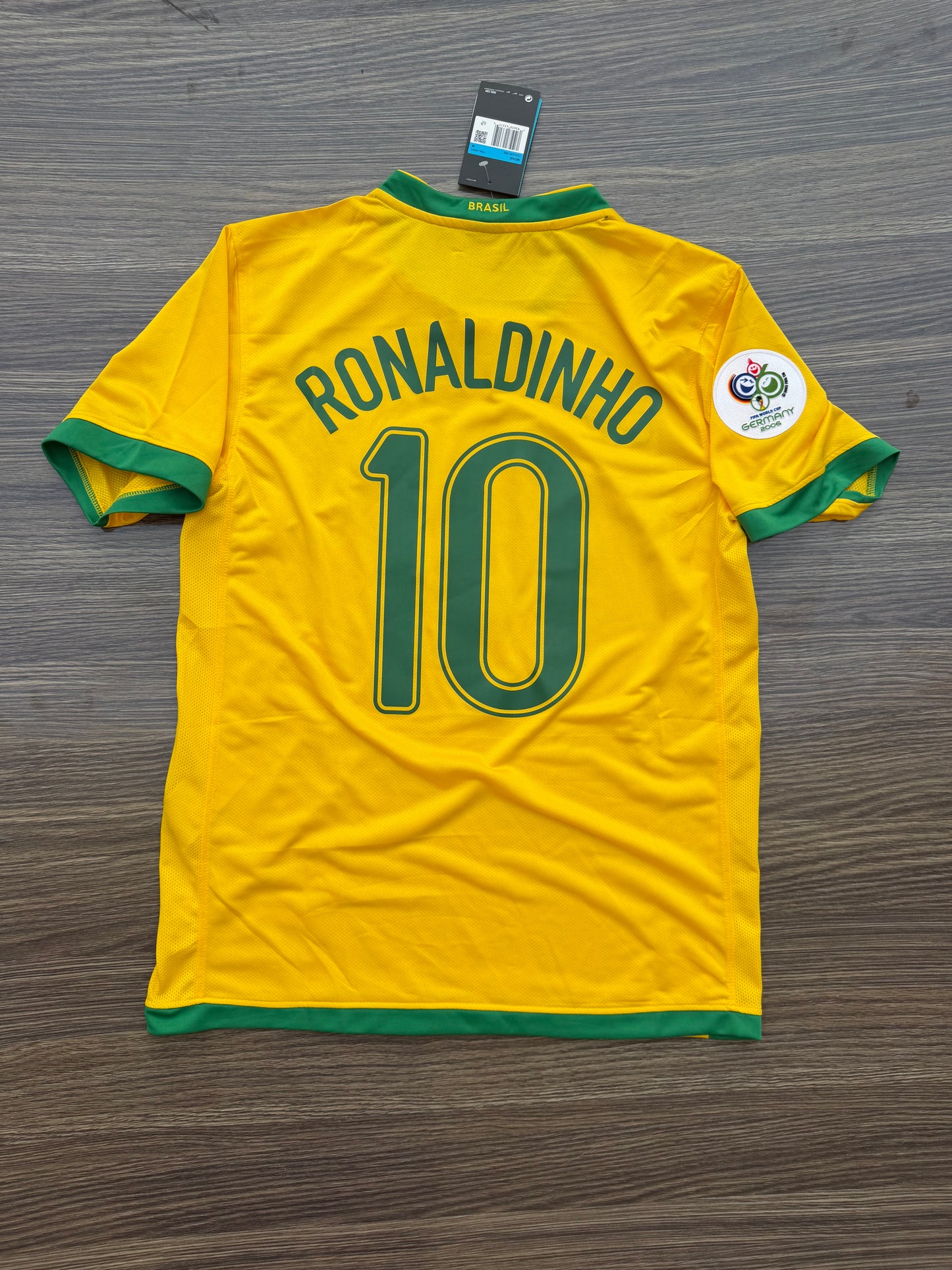 Brazil 06 Home Jersey