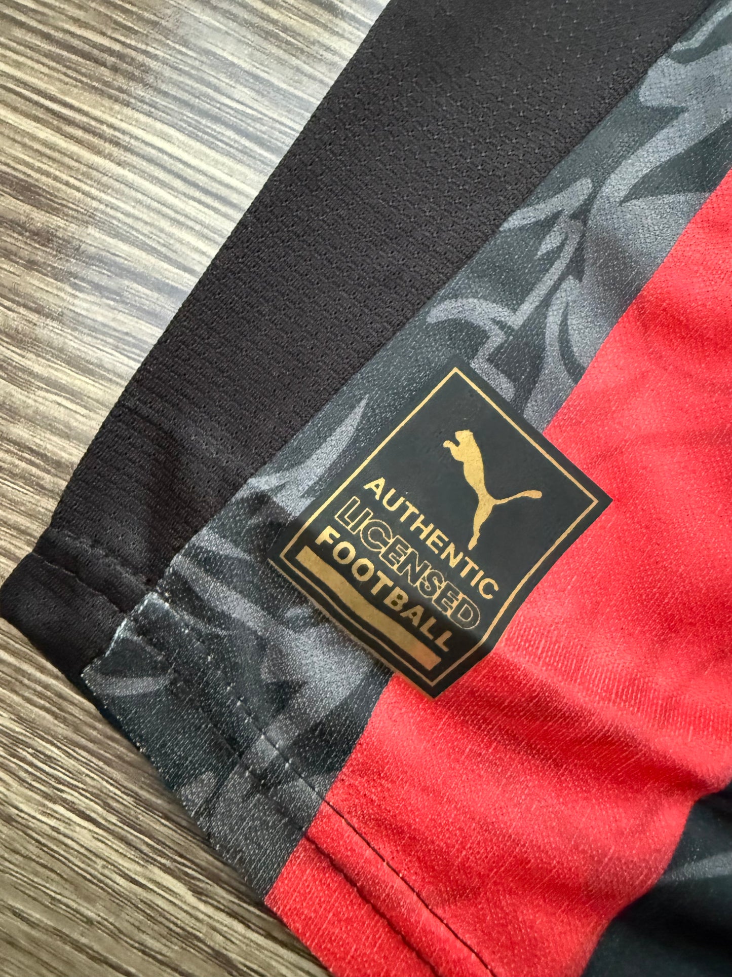 Ac Milan 25/26 Home Kit Half Sleeves