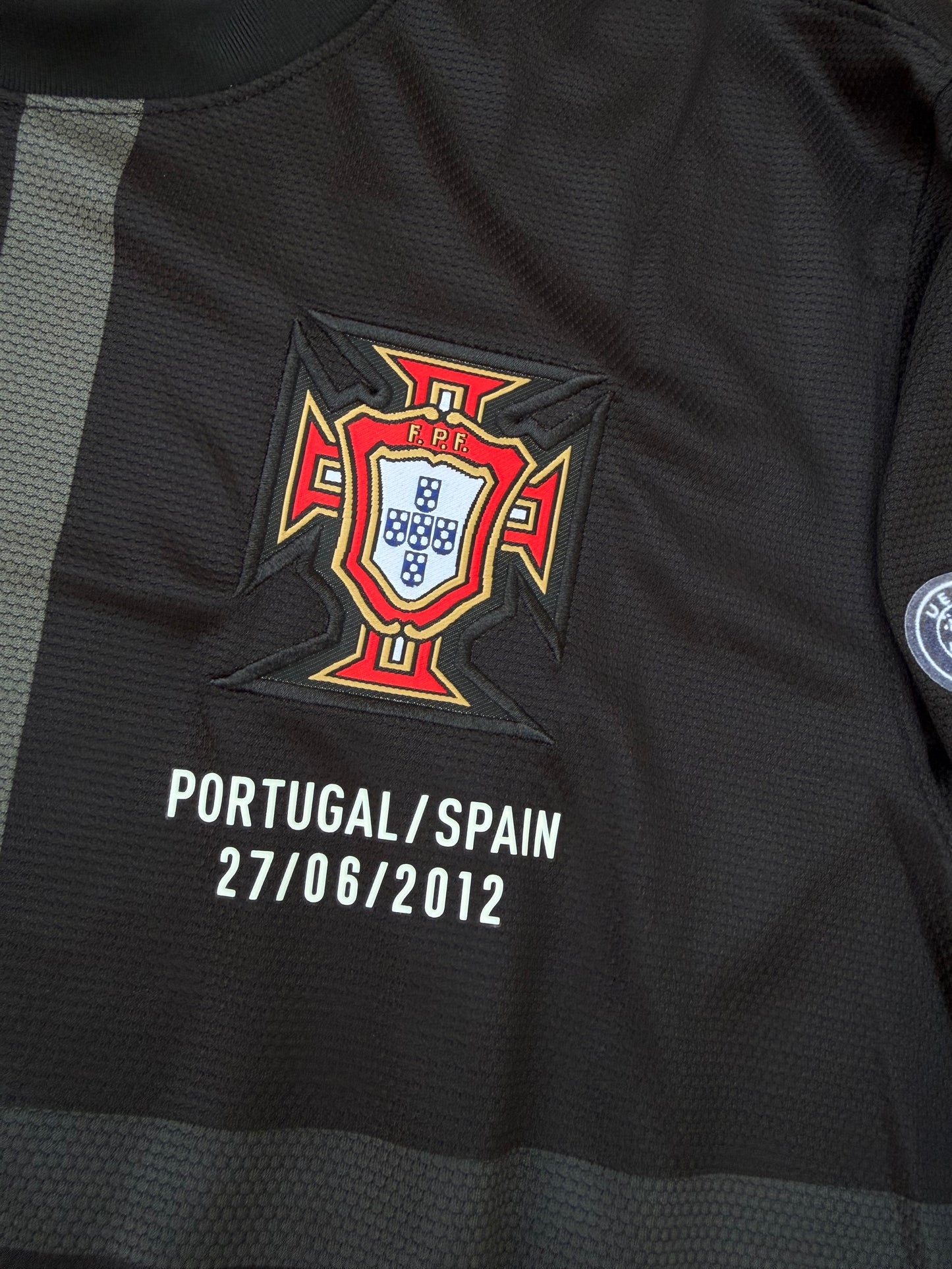 Portugal Euro 12 Away Jersey Imported