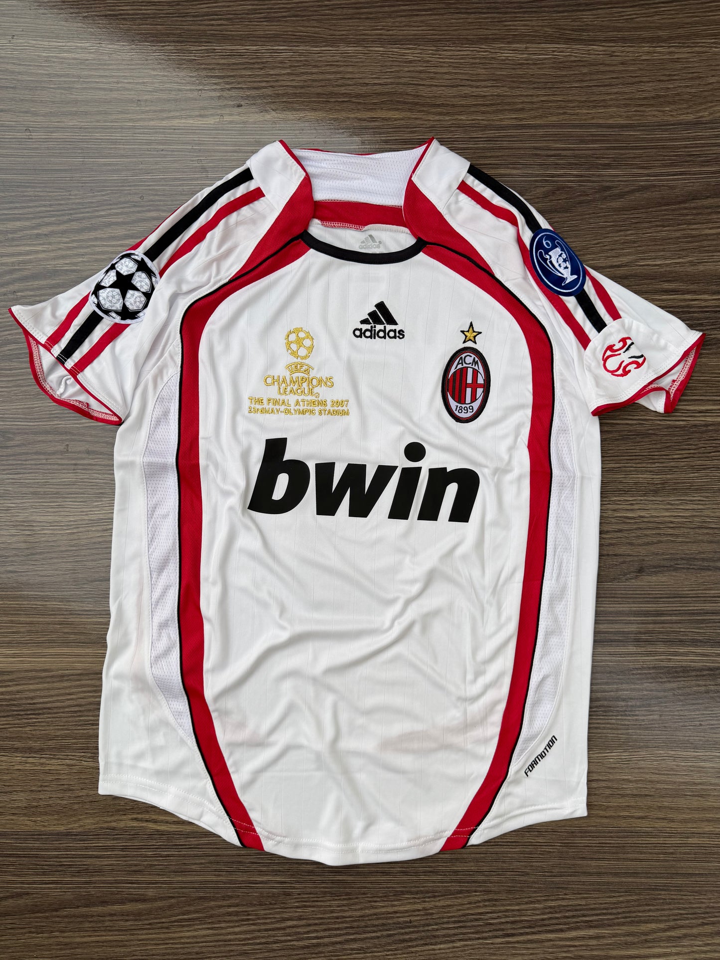 Ac Milan 06/07 Away Jersey Half