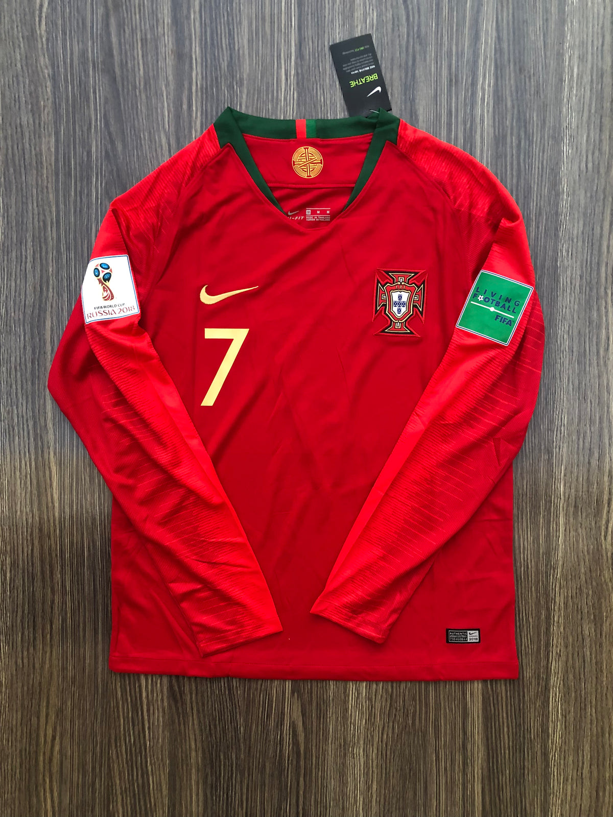 Portugal 18 WC Home Jersey