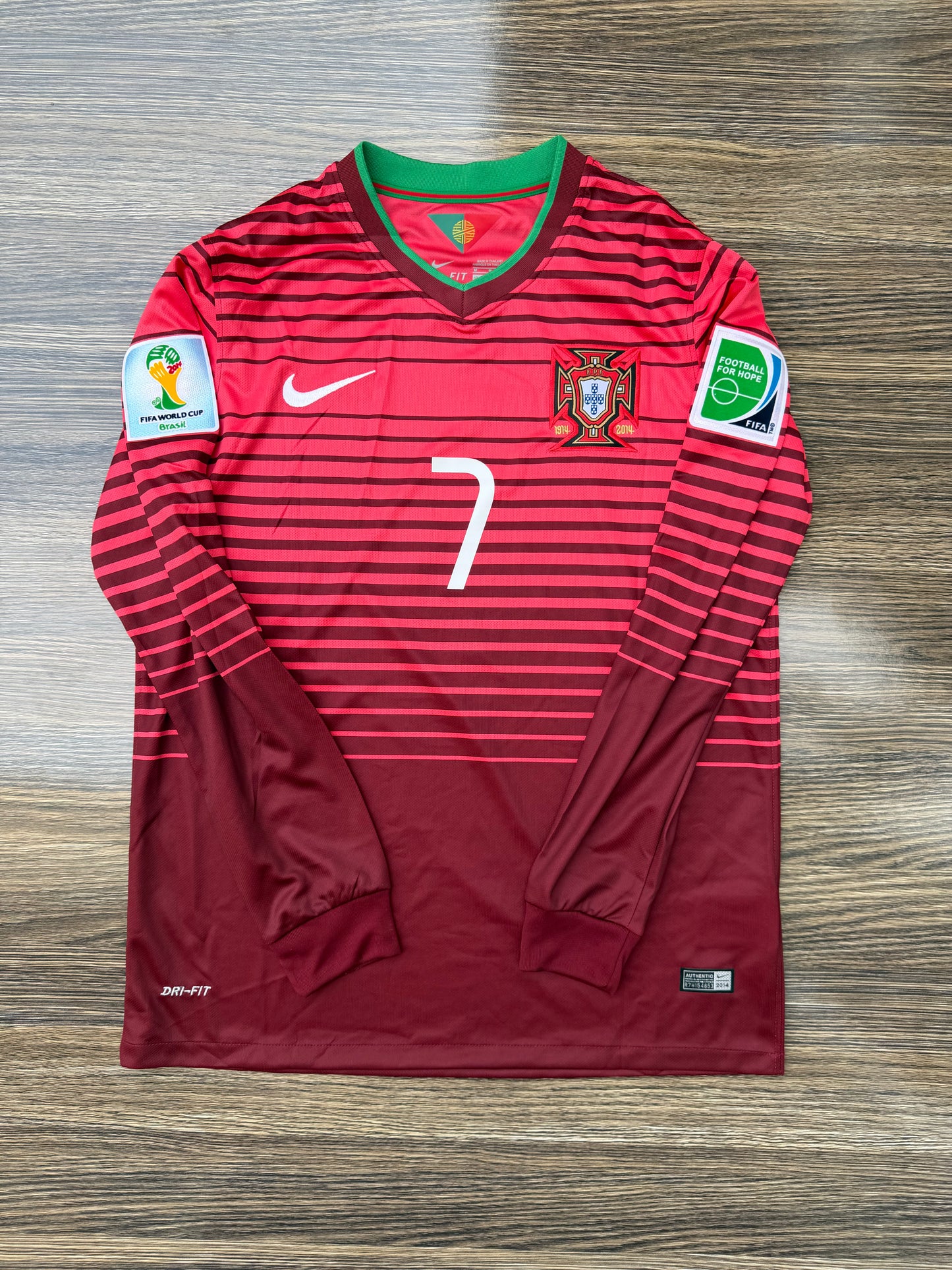 Portugal 2014 WC Home Jersey