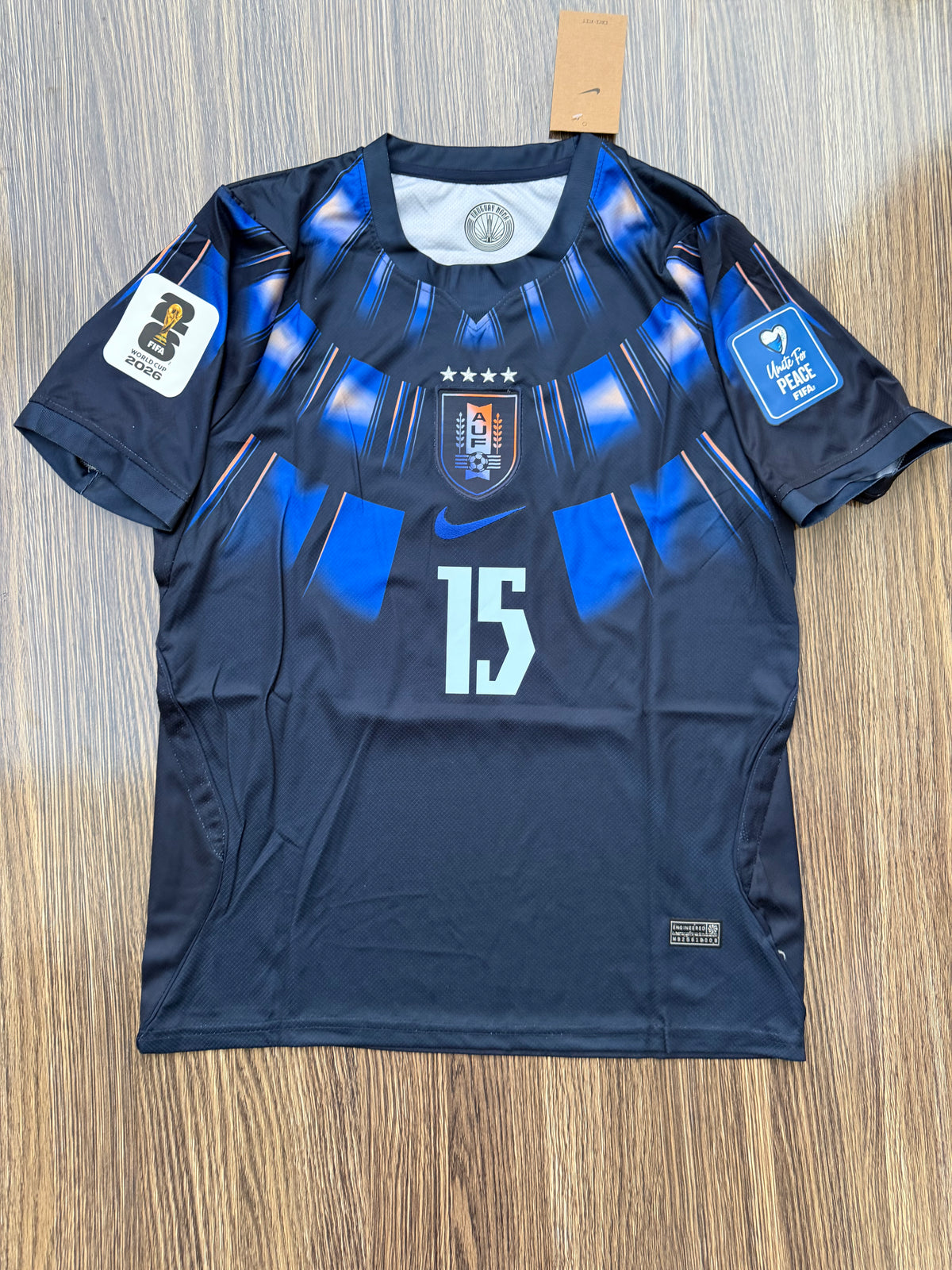 Uruguay 26 WC Away Jersey Fan Version